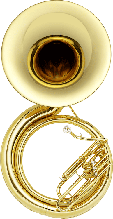 Jupiter JSP1100 Professional BBb Sousaphone - Clear Lacquer