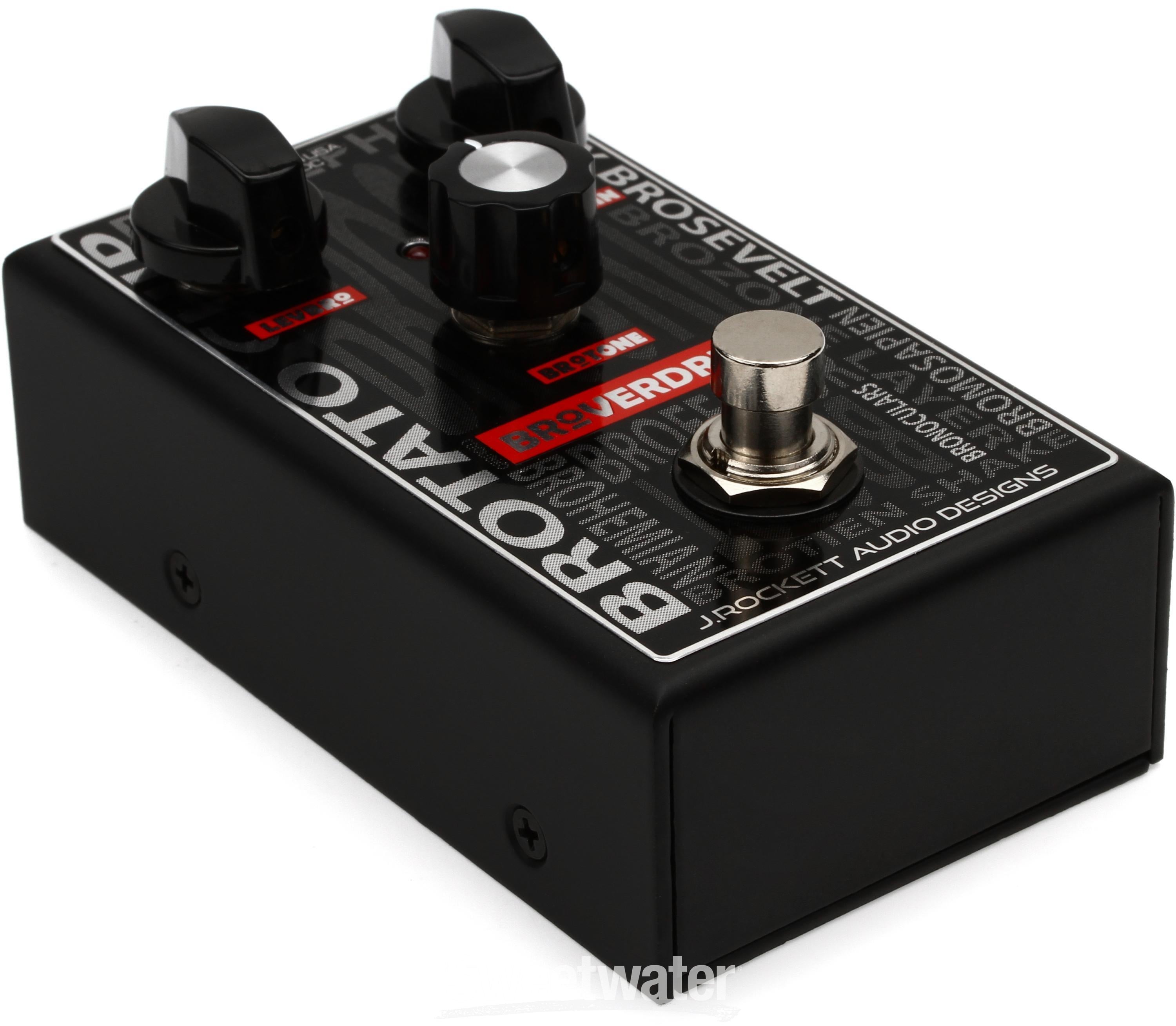 J. Rockett Audio Designs Broverdrive Overdrive Pedal | Sweetwater