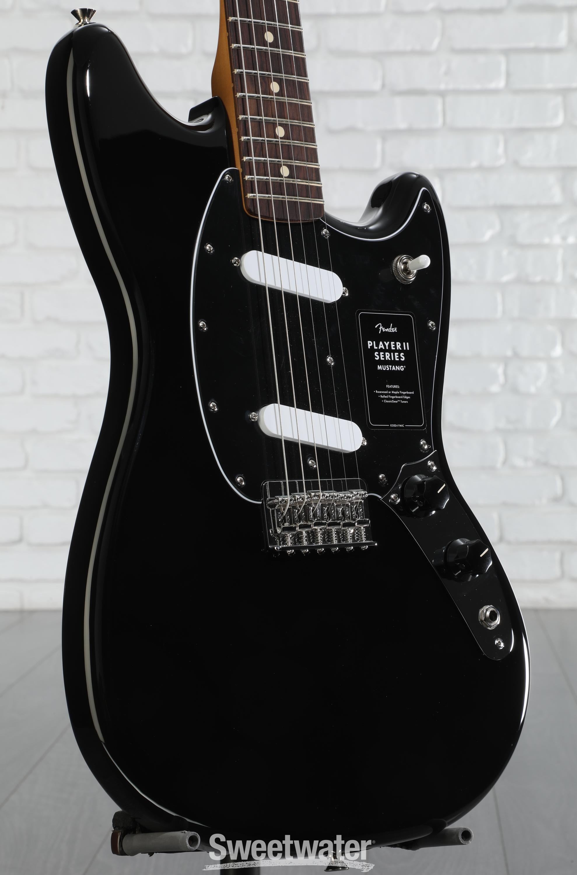 ギター fFender Player II Mustang Buy Fender Player II Mustang Electric Guitar in Aquatone