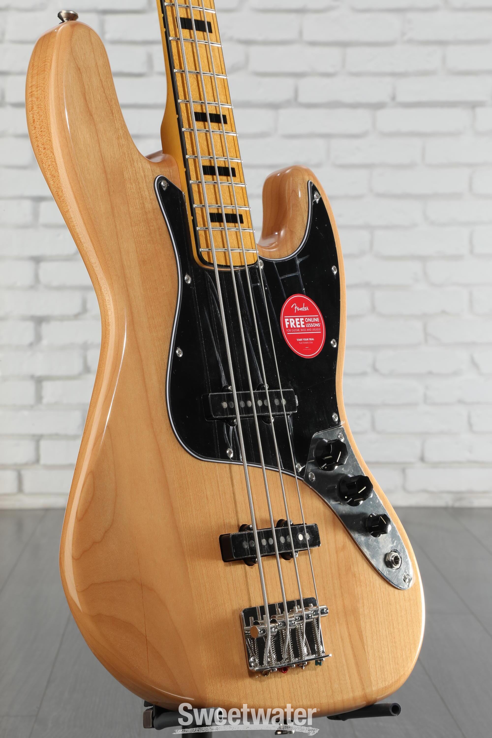 ベース Squier Classic Vibe '70s Jazz Bass Amazon.com: Squier Classic Vibe 70s Jazz Bass, Natural