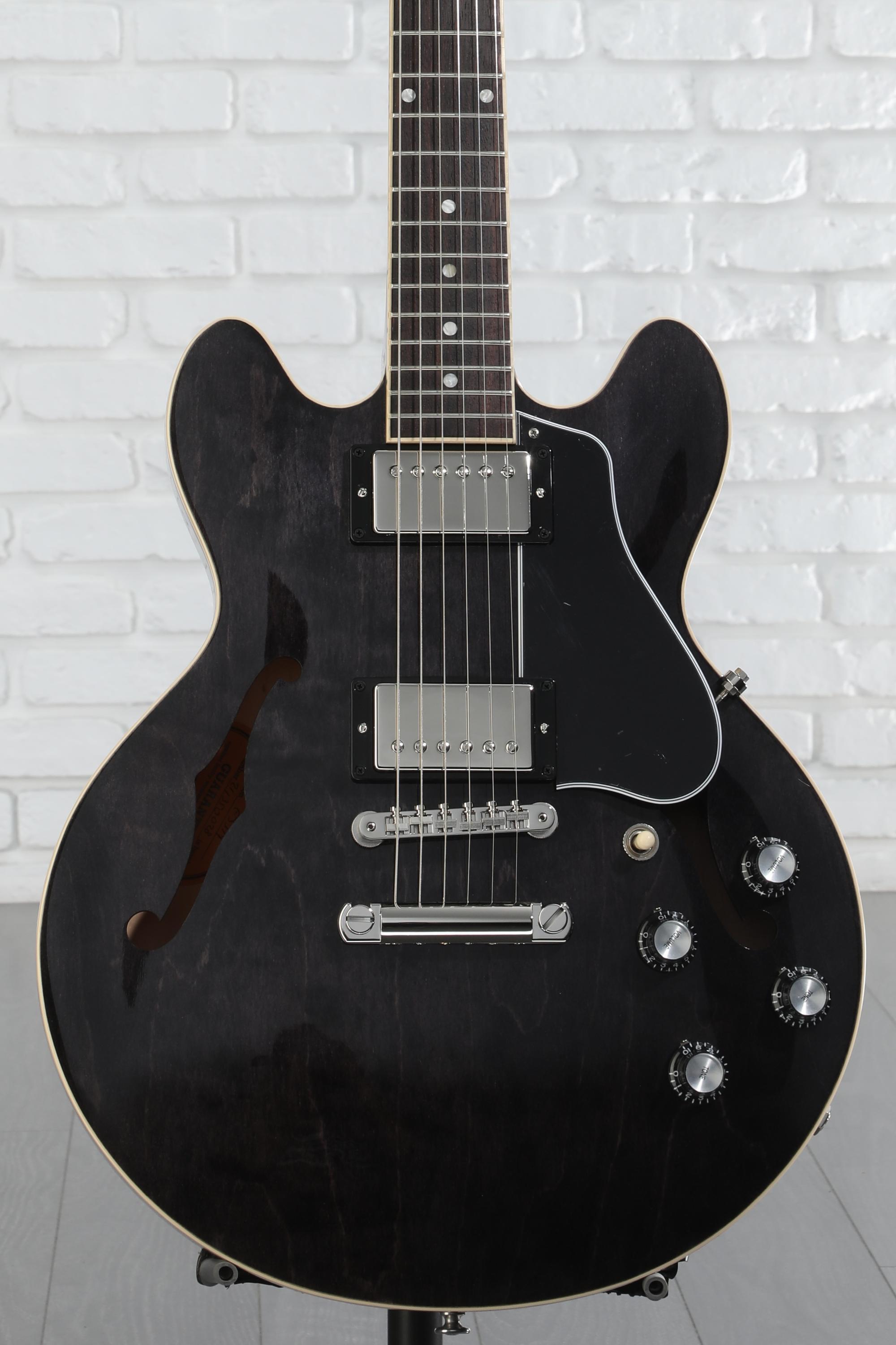 Gibson ES-339 Electric Guitar - Trans Ebony – Walt Grace Vintage