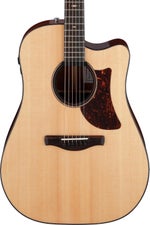 Photo of Ibanez AAD400CELGS Advanced Platinum Collection Acoustic-Electric Guitar - Natural Low Gloss