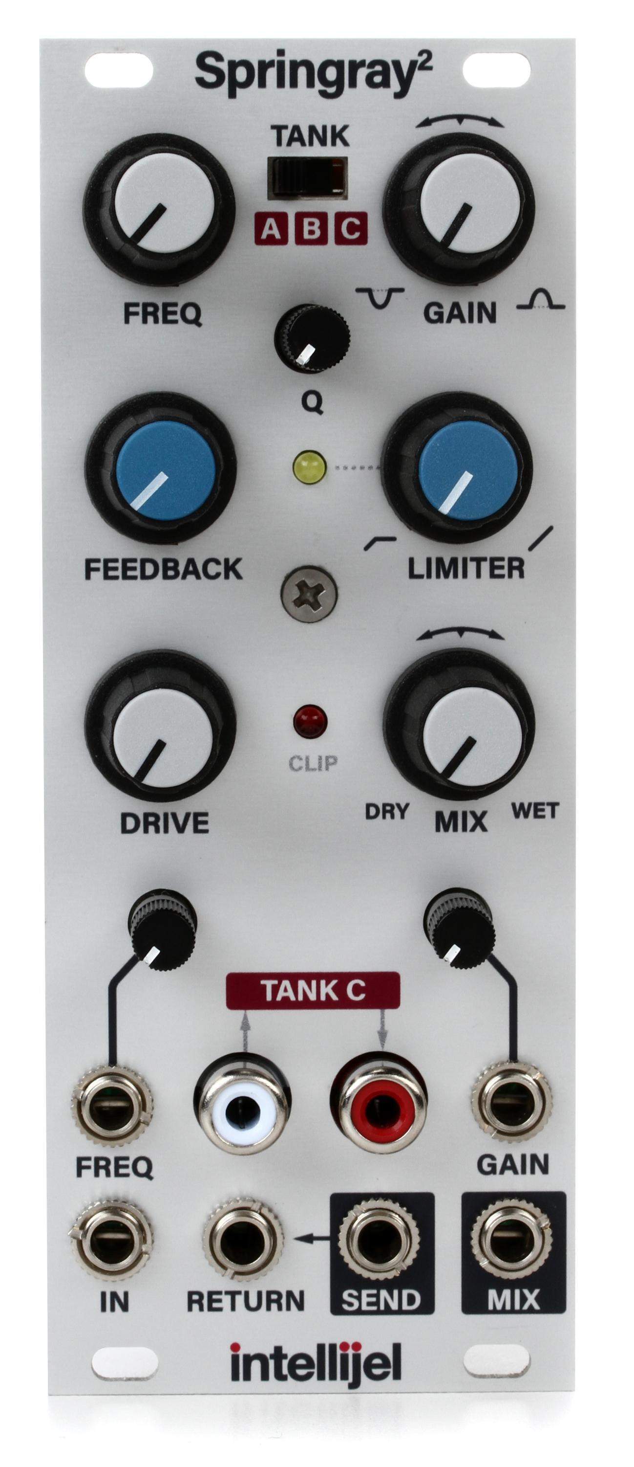 Photo of Intellijel Springray 2 Spring Reverb Eurorack Module