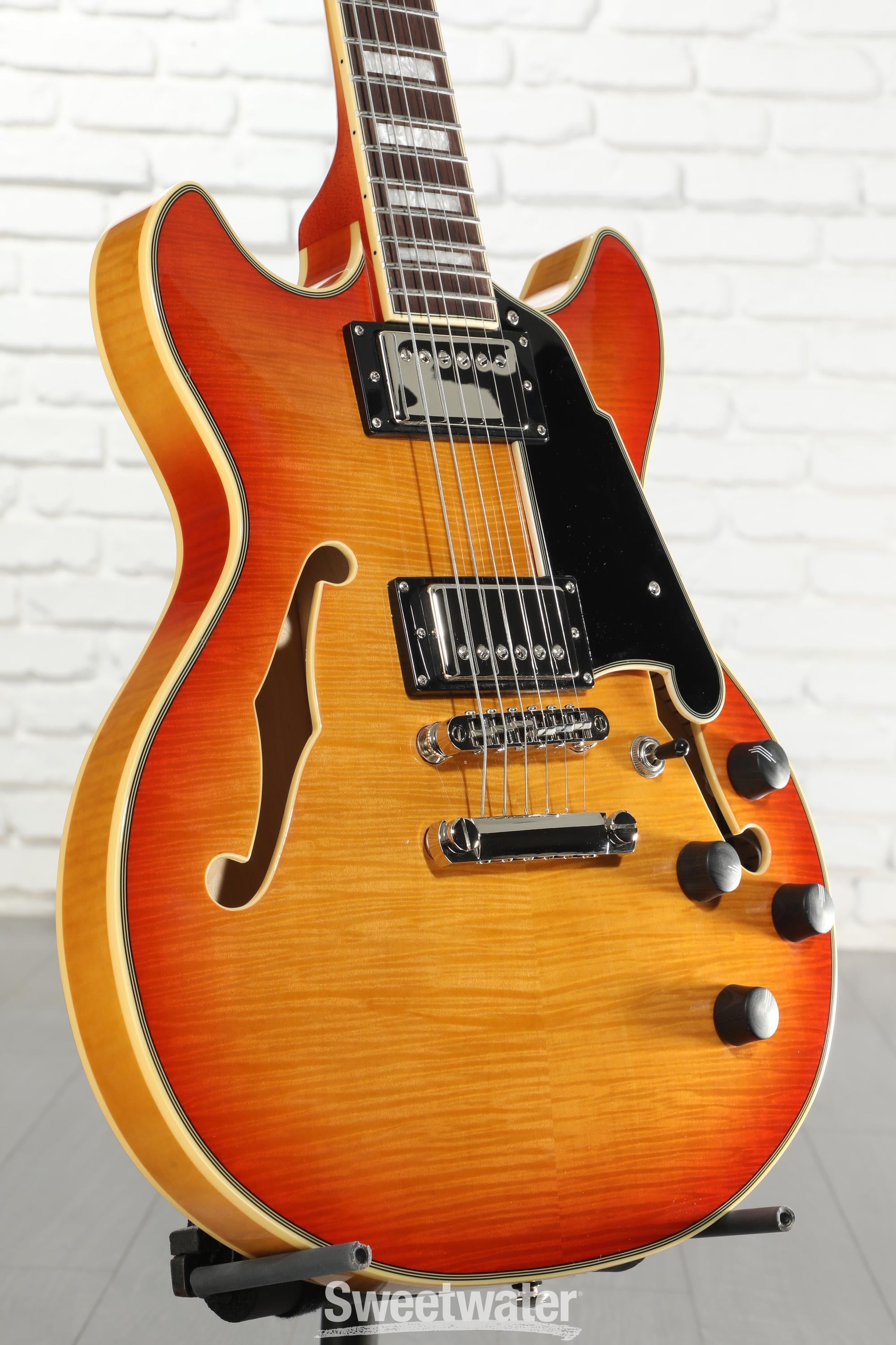 D'Angelico Premier Mini DC XT Semi-hollowbody Electric Guitar