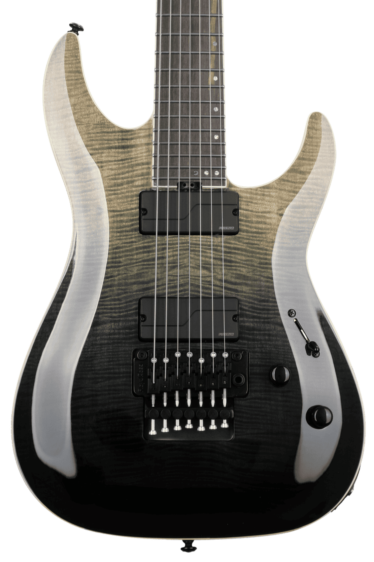Schecter C-7 FR SLS Elite - Black Fade Burst | Sweetwater