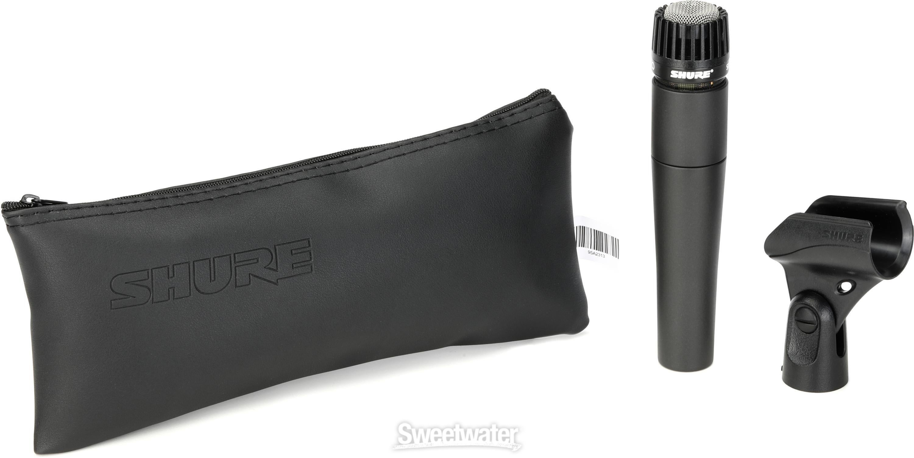 Shure SM57 Cardioid Dynamic Instrument Microphone | Sweetwater