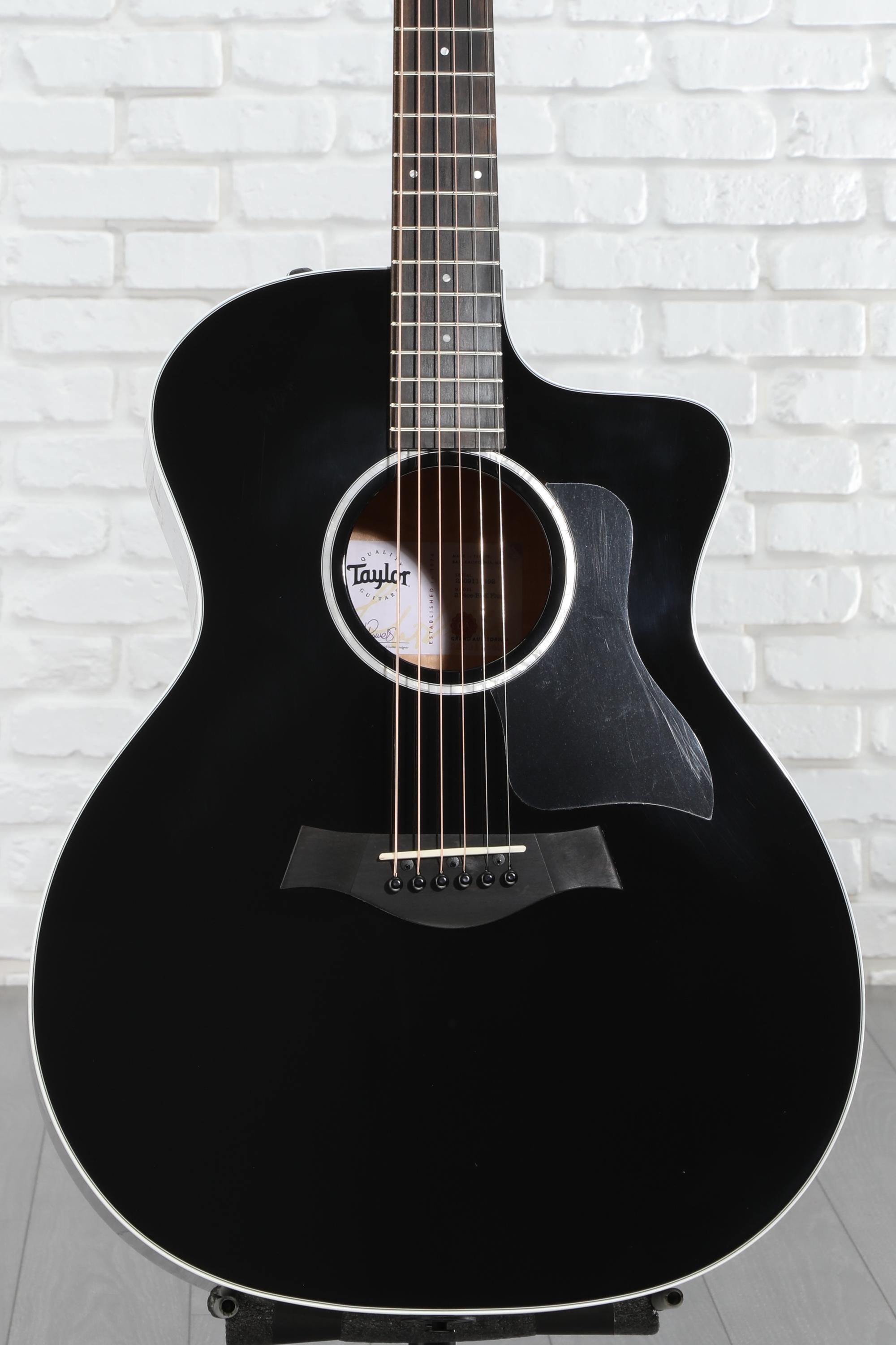 Taylor 214ce Plus Acoustic-electric Guitar - Black | Sweetwater