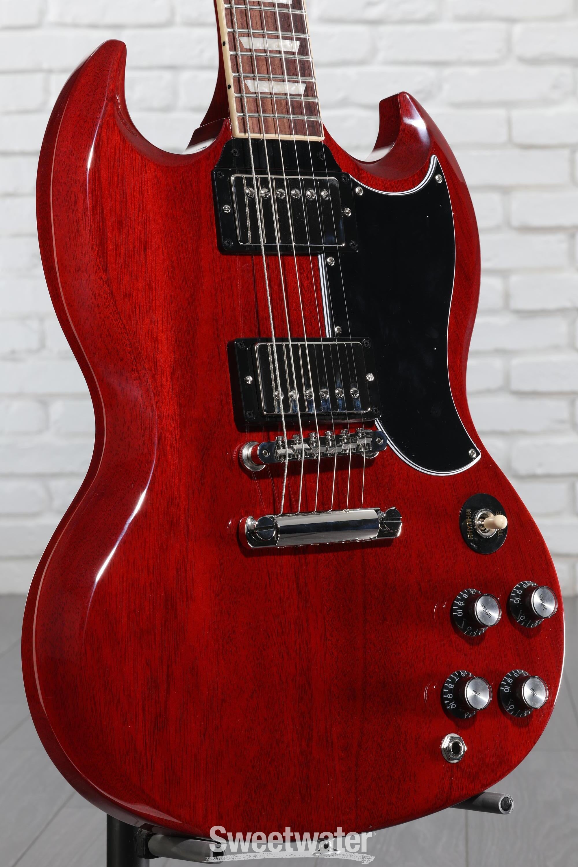 Gibson SG Standard '61 Electric Guitar - Vintage Cherry | Sweetwater