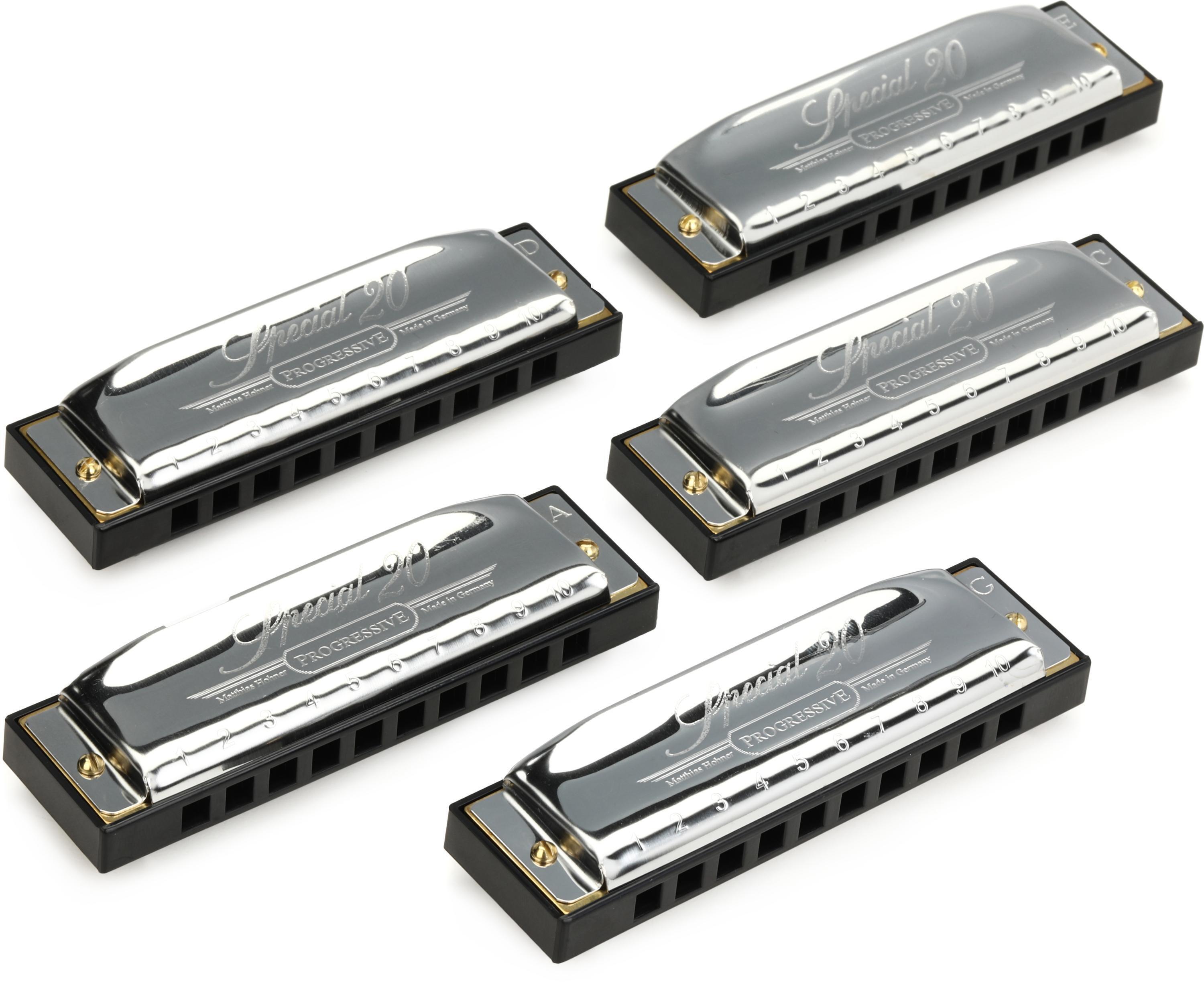 Hohner Special 20 Pro Pack 5-piece Harmonica Set | Sweetwater