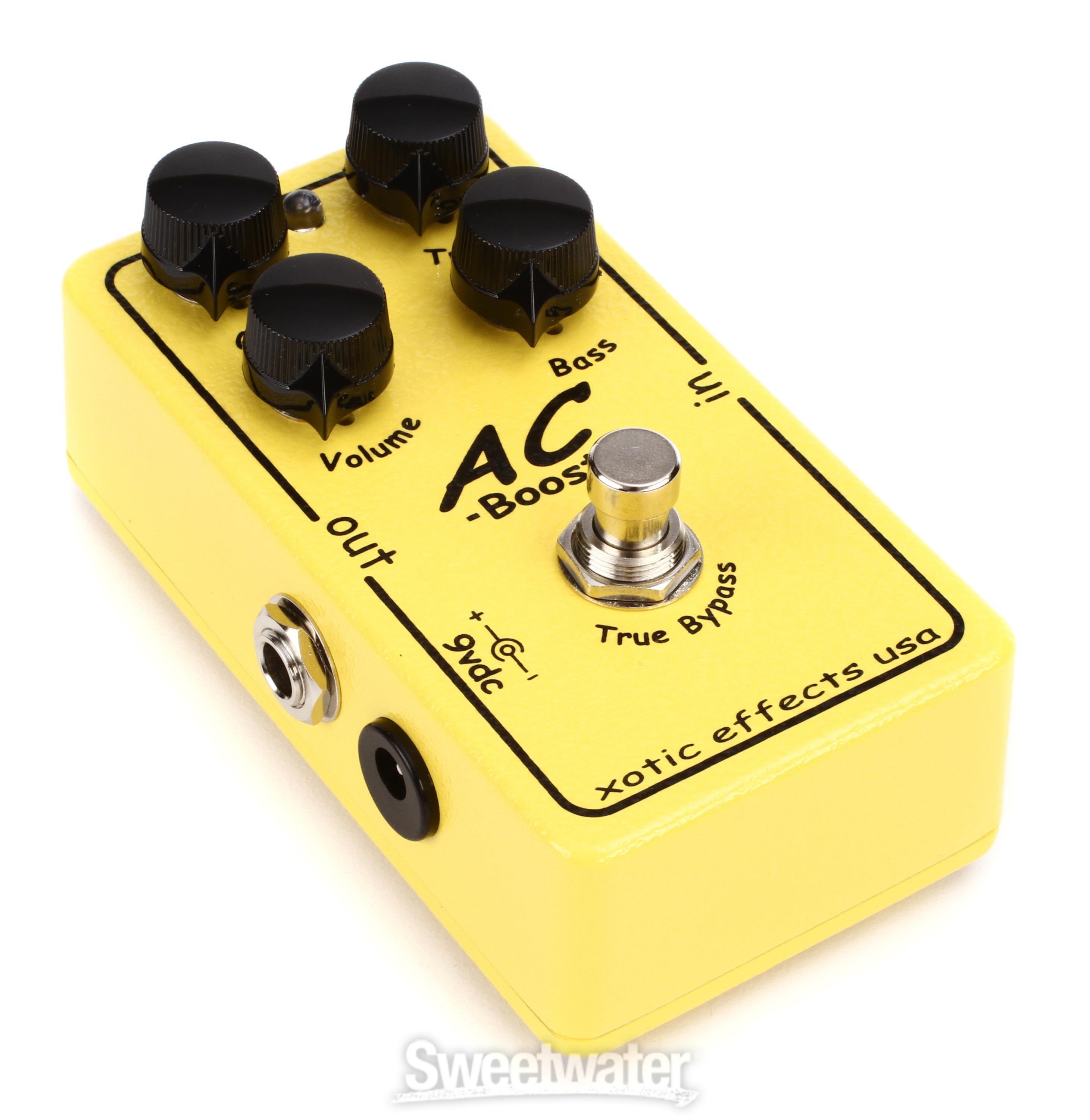Xotic AC Booster Pedal Reviews | Sweetwater