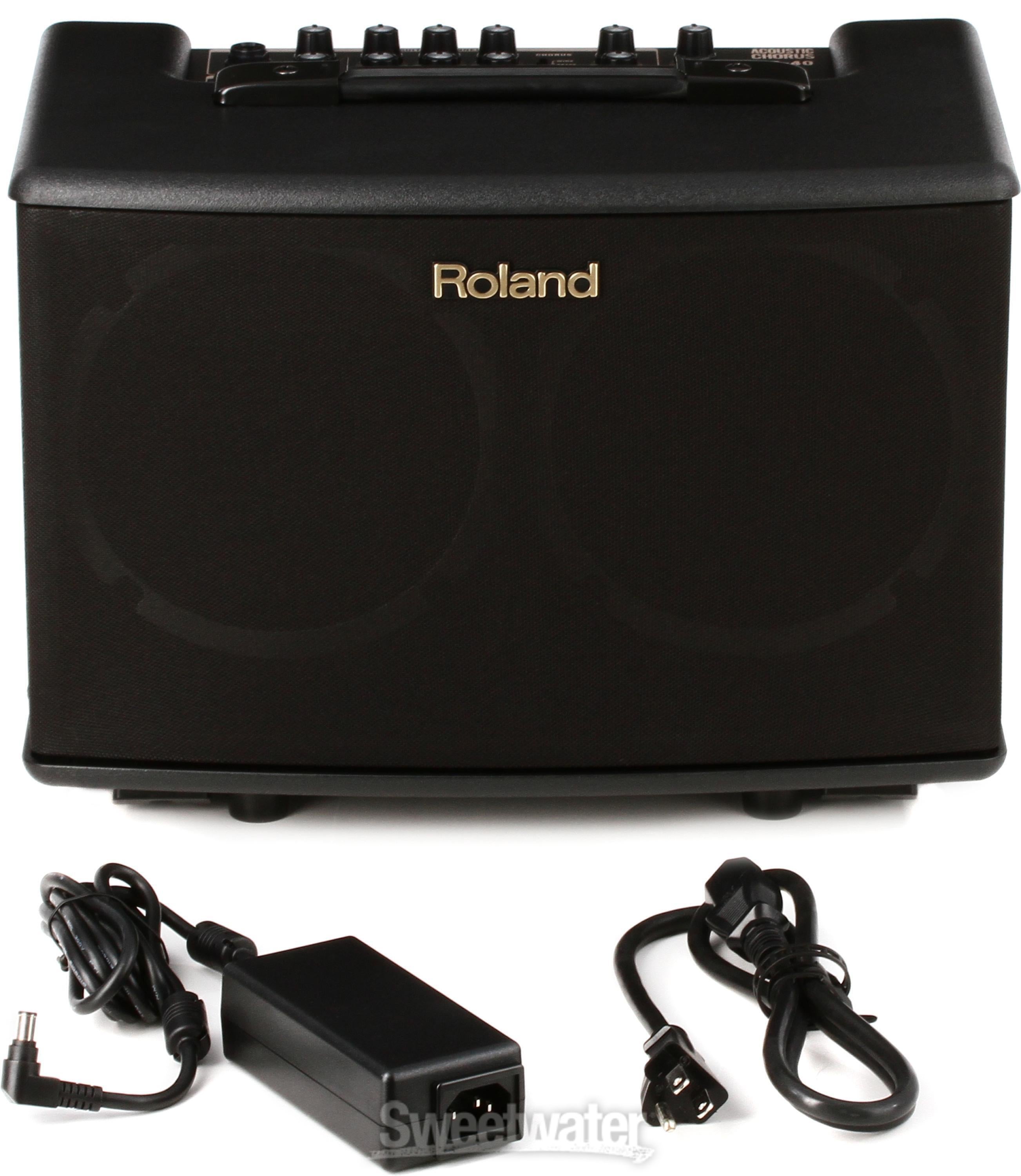 Roland AC-40 - 35-watt 2x6.5 Acoustic Amp Reviews | Sweetwater