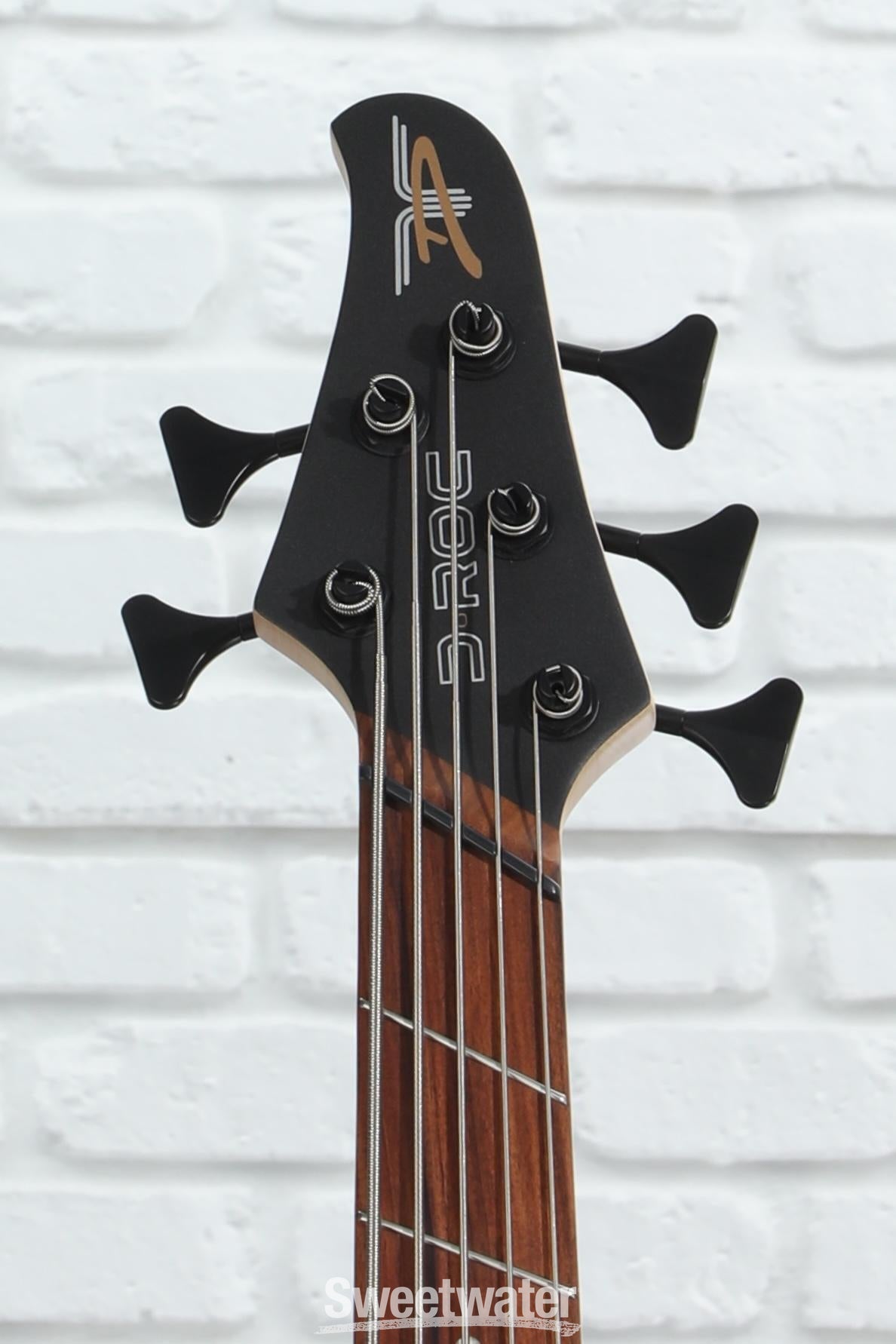Dingwall Guitars D-Roc Standard 5-string Electric Bass Guitar - Matte Ducati White