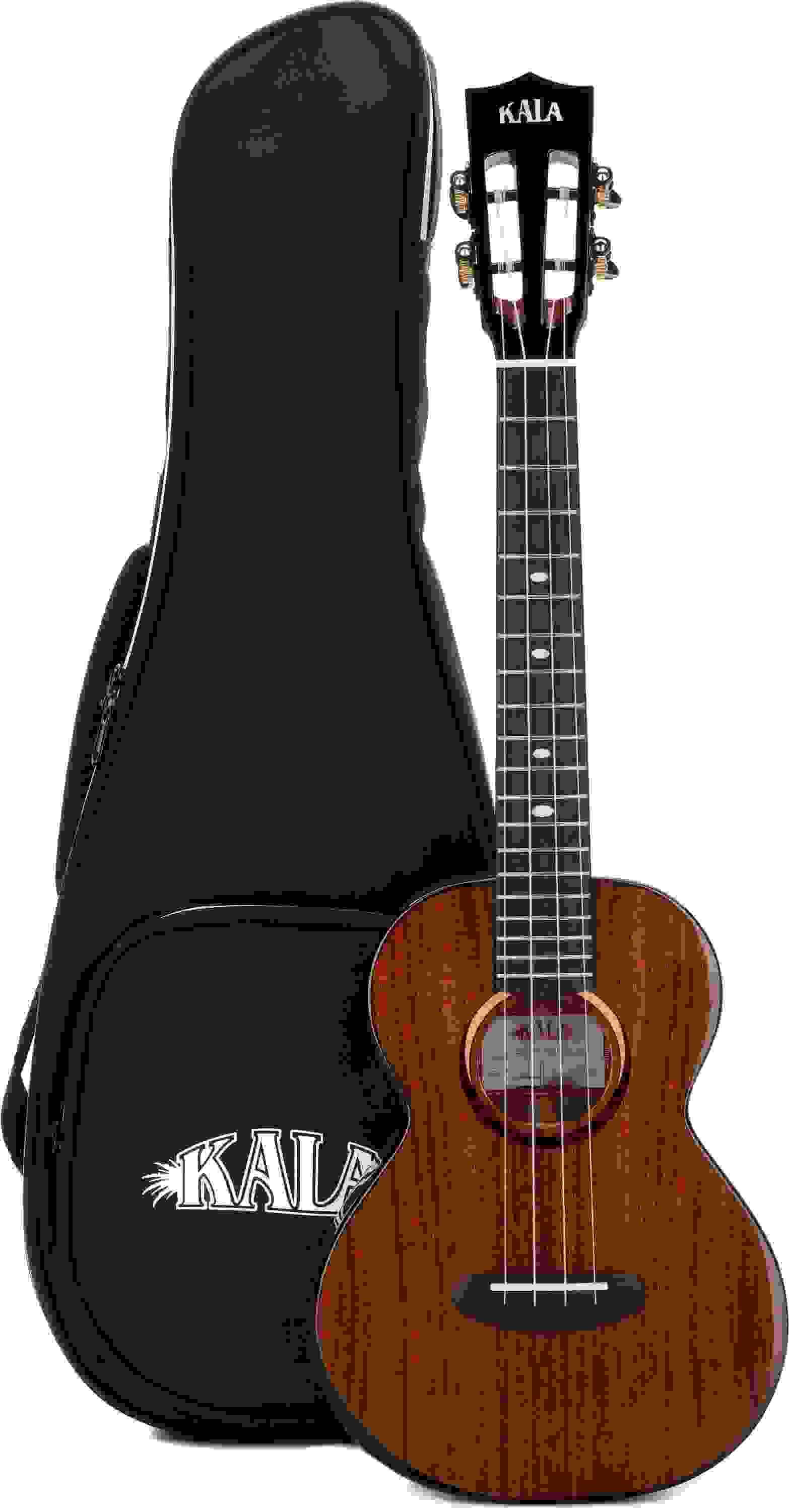 Kala Contour Series Tenor Ukulele - Natural Acacia