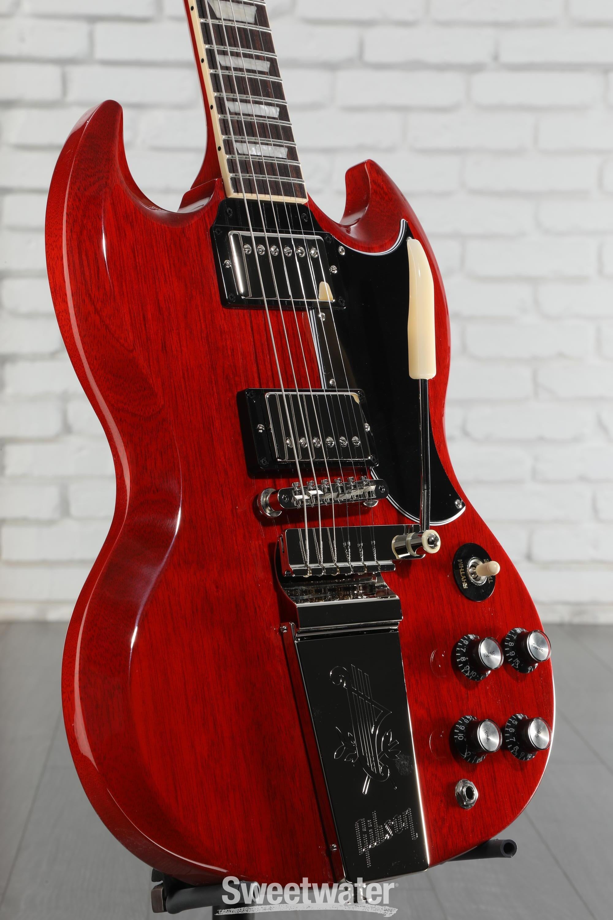 ギター Gibson USA SG Standard 61 MaestroVibrola Gibson USA SG Standard '61 Maestro Vibrola, Vintage Cherry