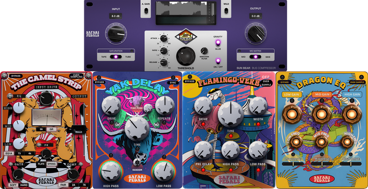 Safari Pedals Big 5 Plug-in Bundle | Sweetwater
