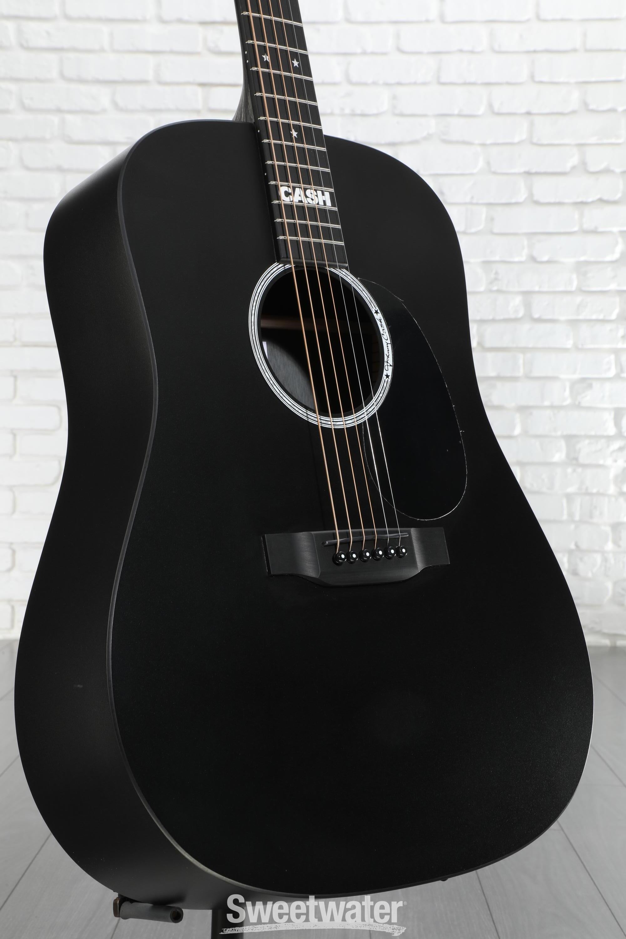 Martin DX Johnny Cash - Jet Black | Sweetwater