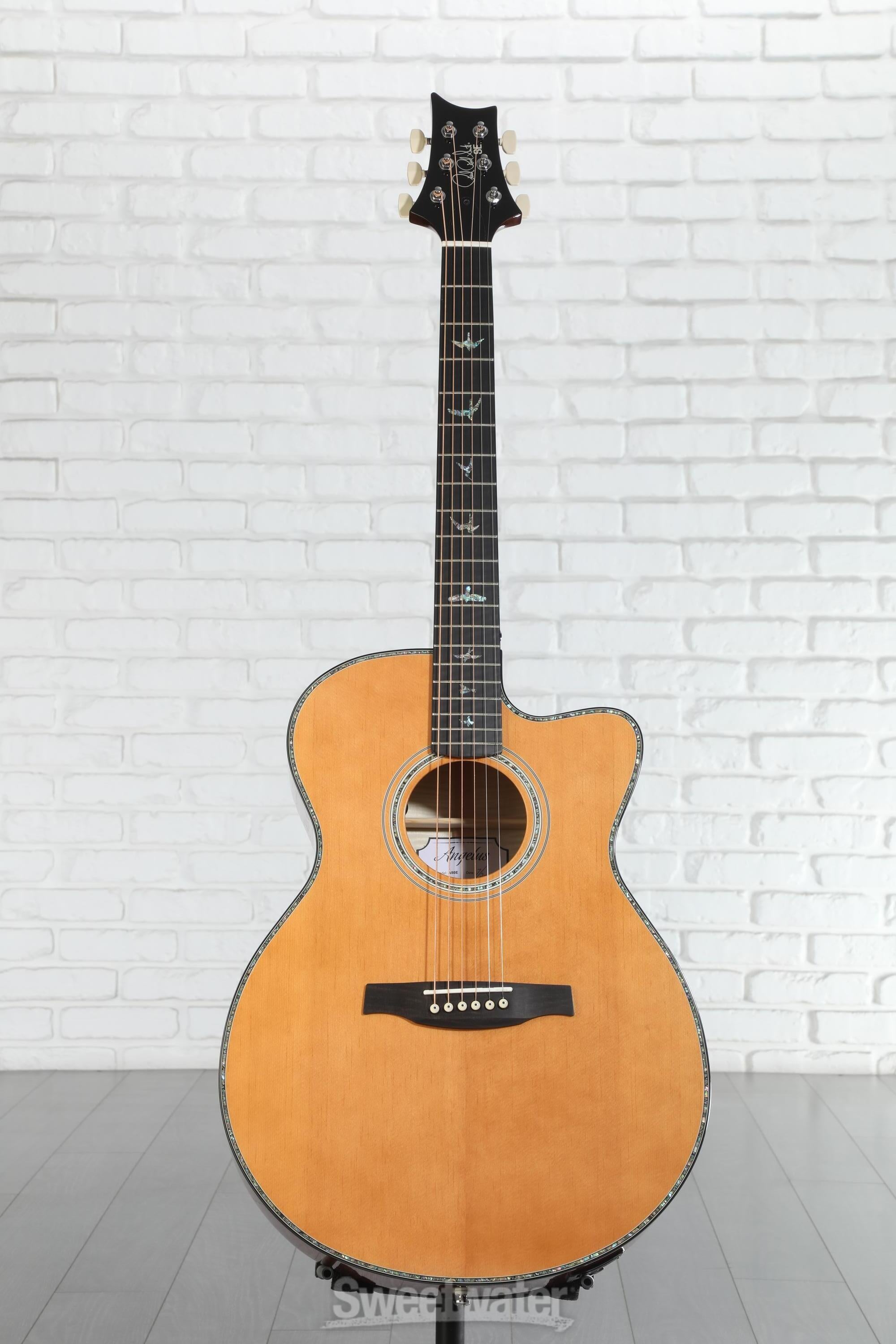 PRS SE A50 Angelus Acoustic-electric Guitar - Black Gold | Sweetwater