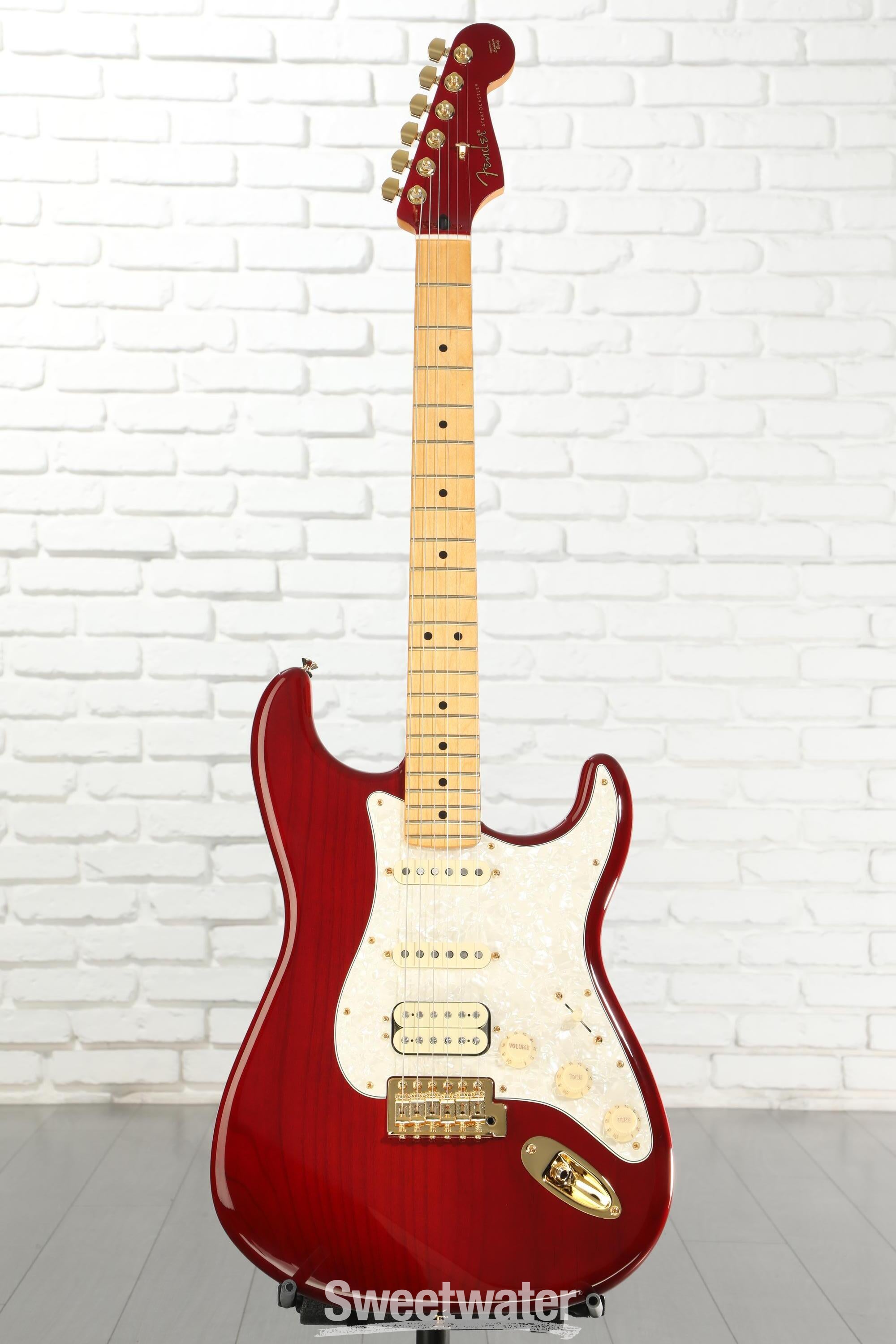 Fender Tash Sultana Stratocaster Electric Guitar - Transparent