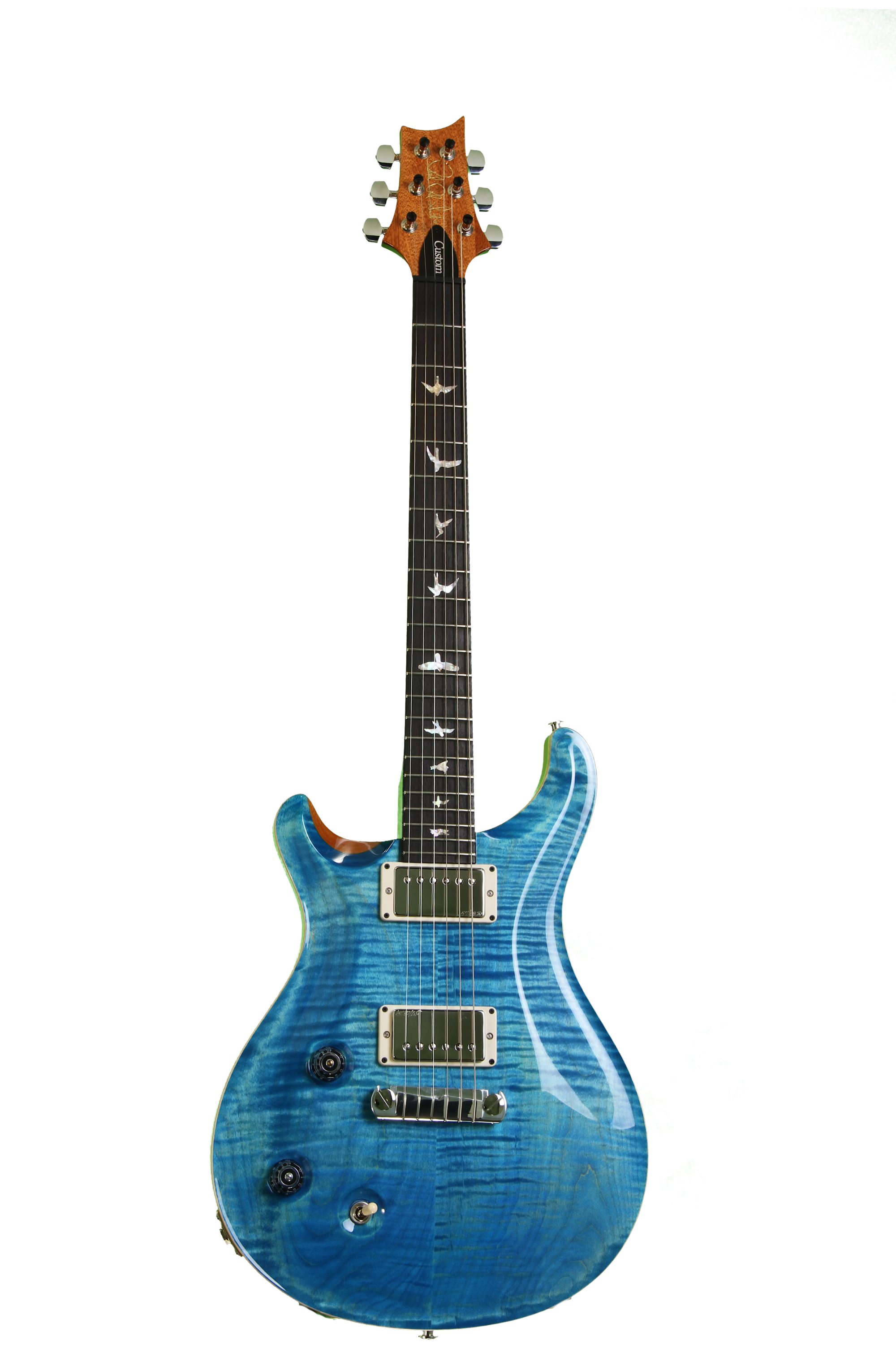 PRS custom22 DsKs PRS Custom 22 - Left Handed, Aquableux | Sweetwater