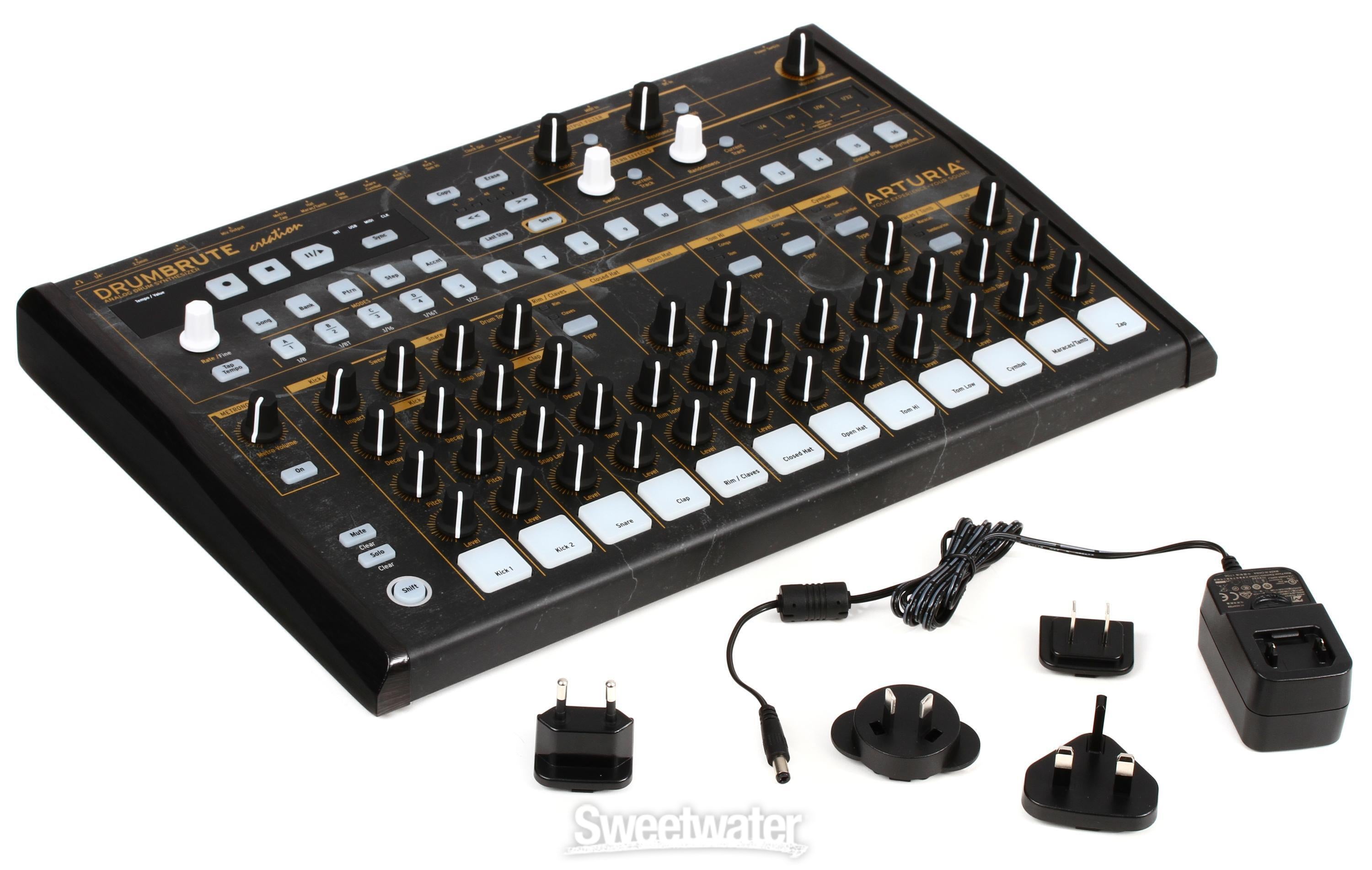 Arturia DrumBrute Analog Drum Machine - Creation Edition | Sweetwater