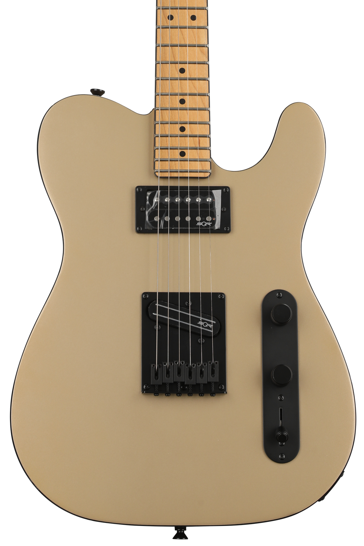 Squier Contemporary Telecaster Gold 美品 Squier Contemporary Telecaster RH - Shoreline Gold | Sweetwater