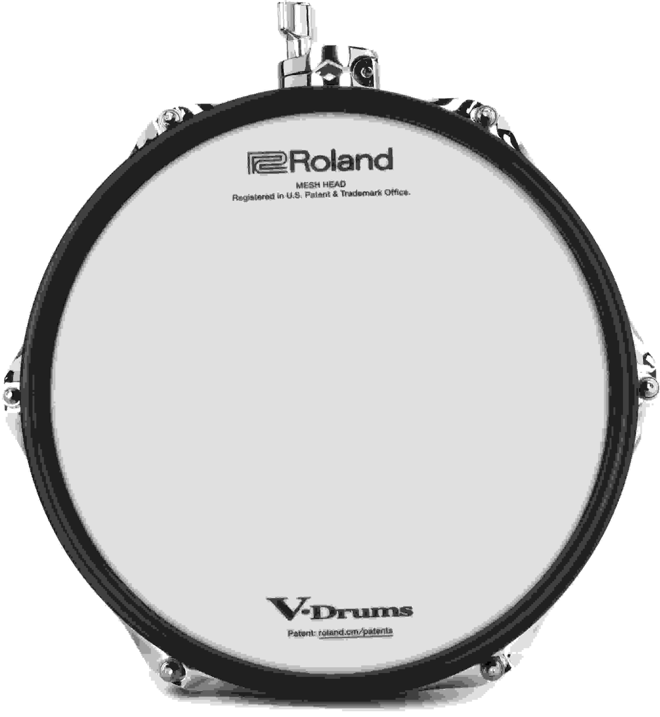Roland PDA100L-BK V-Drums Acoustic Design Shallow 10-inch Tom Pad - Black