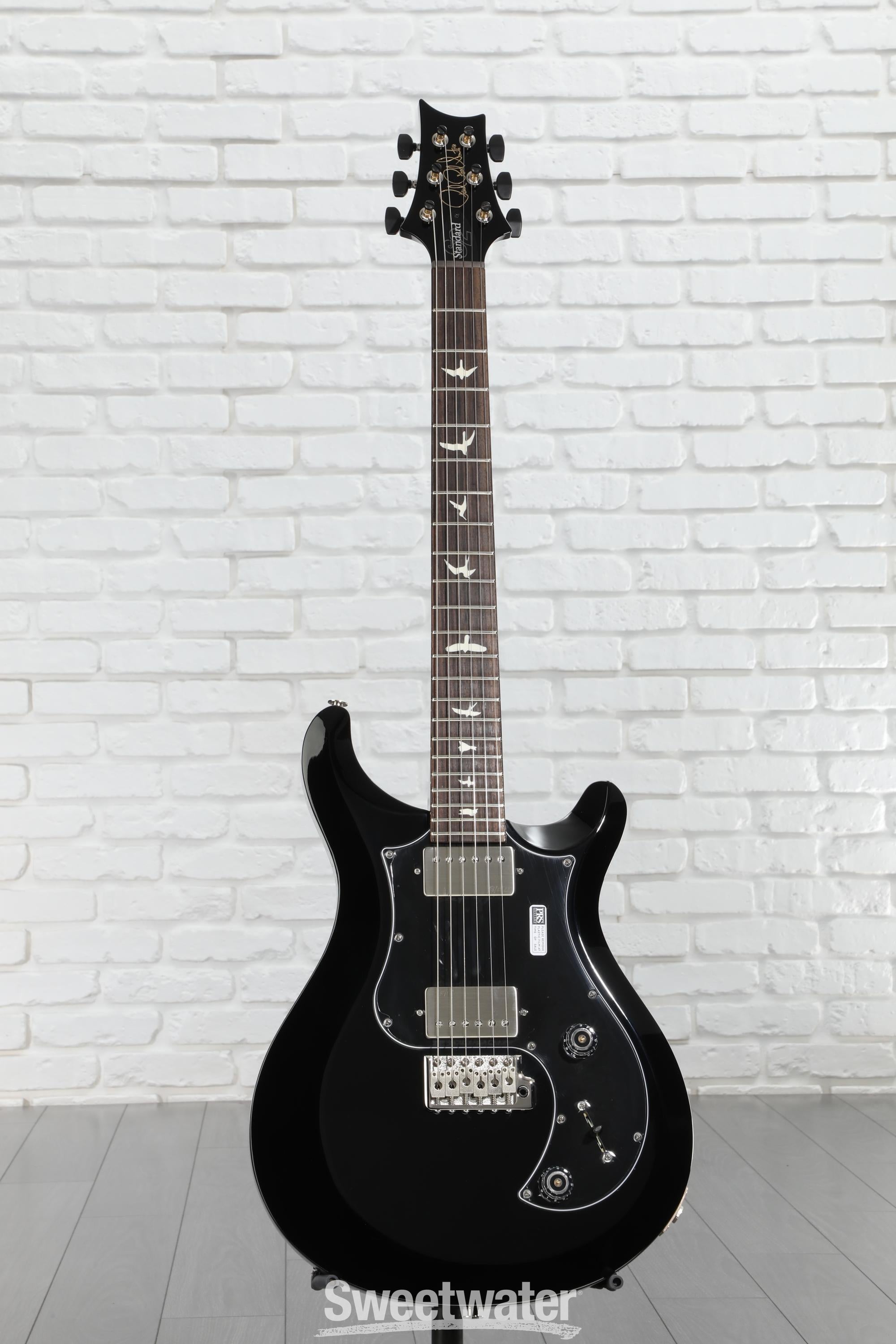 PRS S2 Standard 22 Electric Guitar - Black | Sweetwater