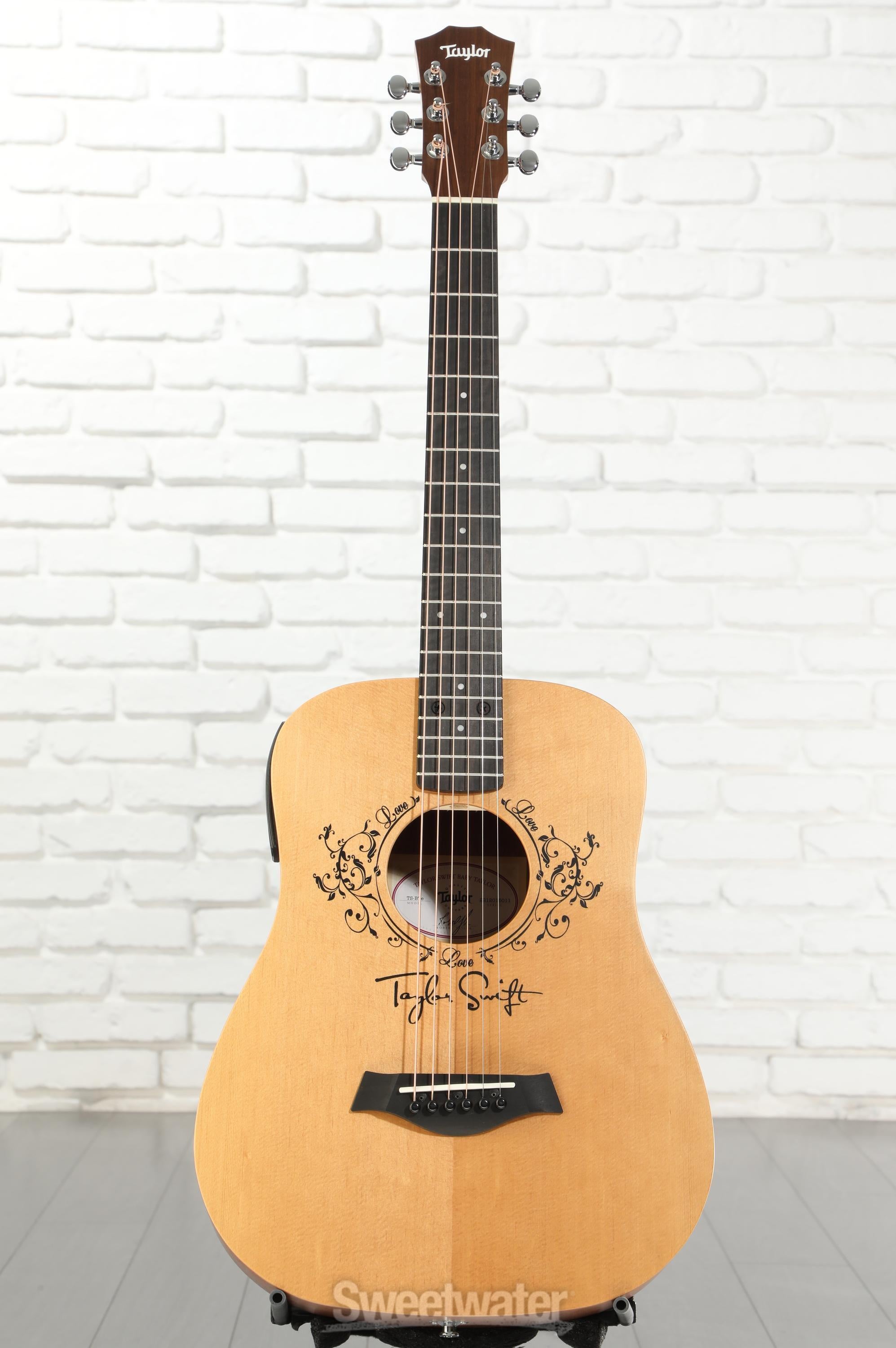 Taylor TSBTe Taylor Swift Acoustic-Electric Guitar - Natural Sitka