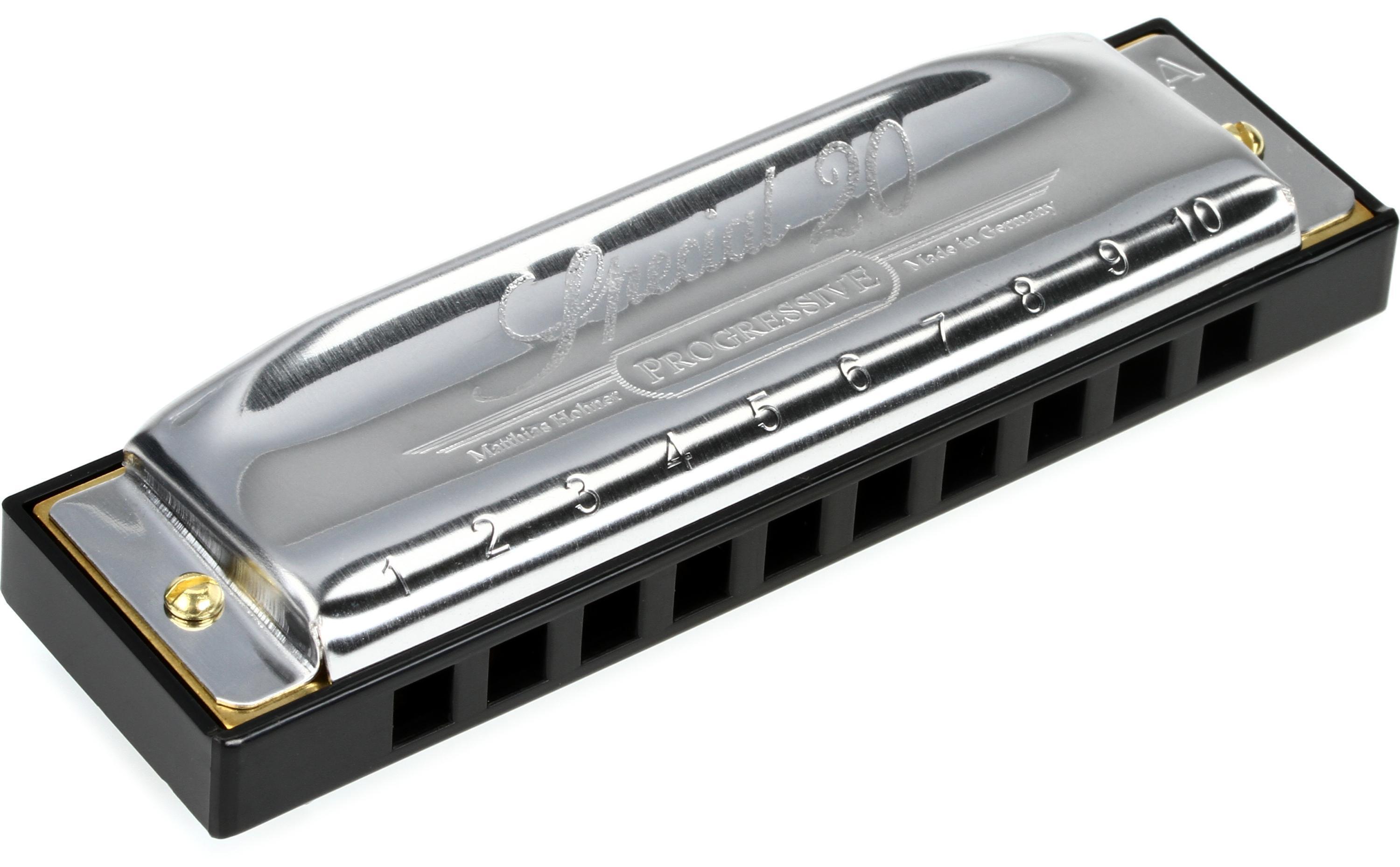Hohner SPC Special 20 5-Piece Pro Pack Diatonic Harmonica Key of C, G, A, D  and E