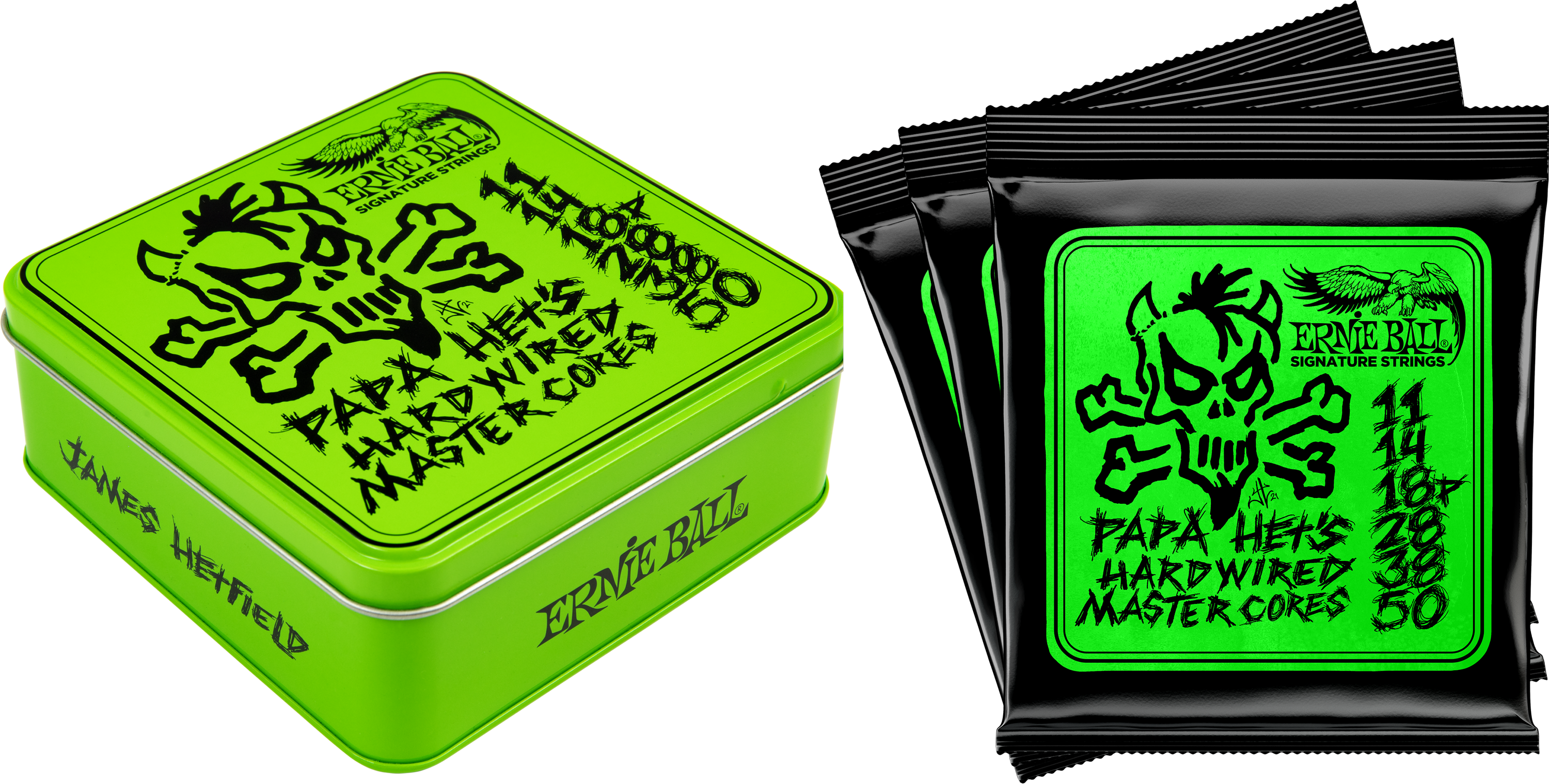 Ernie Ball P03821 Limited-edition Papa Het's Hardwired Master Core