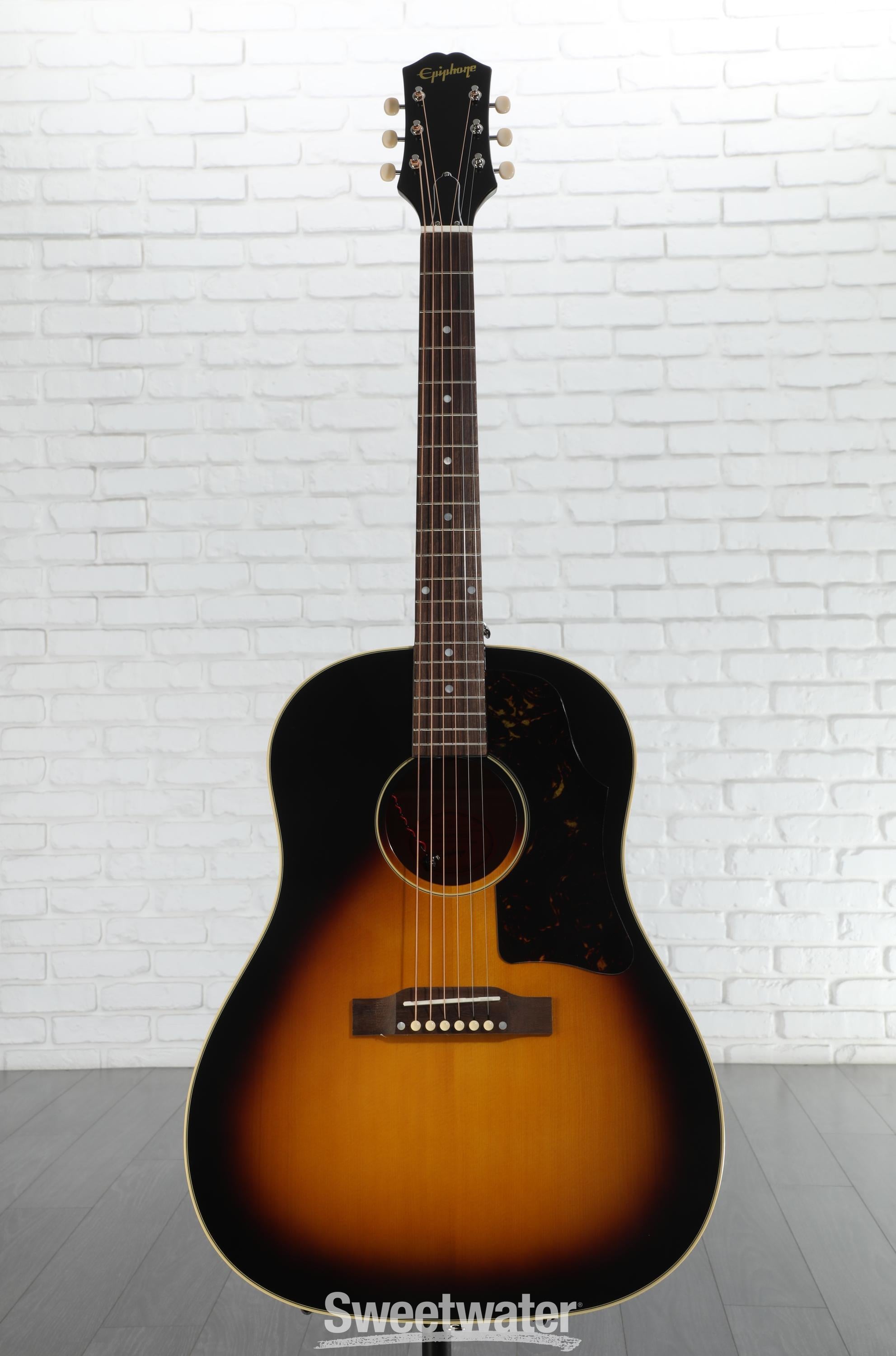 ⭐️送料込み！⭐️ j-45  INSPIRED BY GIBSON Epiphone J-45 Acoustic Guitar - Aged Vintage Sunburst Gloss