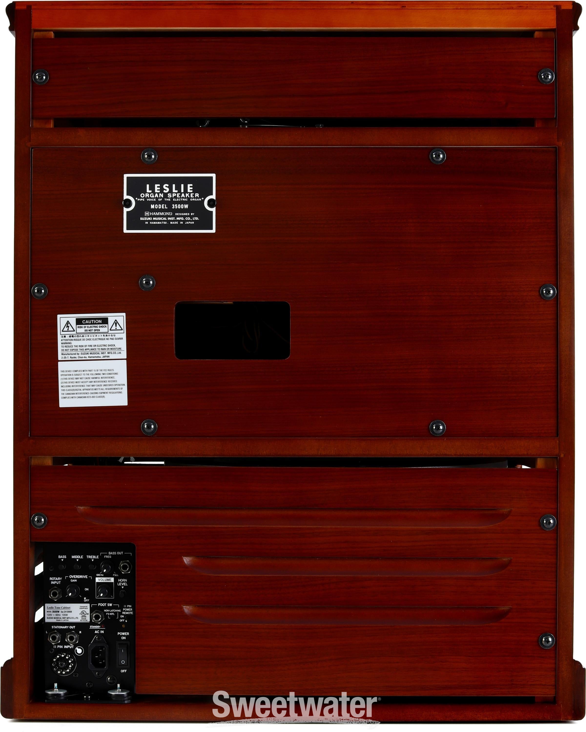 Leslie 3500W Bi-amplified Keyboard Speaker Cabinet - Traditional