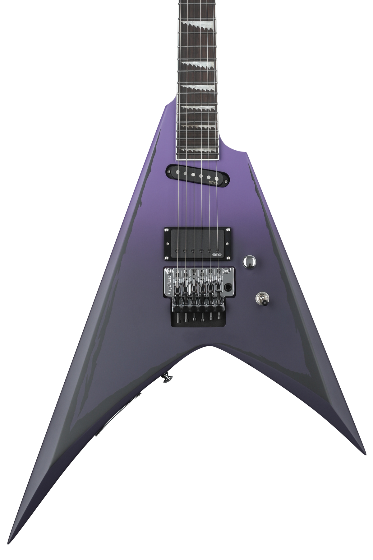 ESP LTD Alexi Ripped Electric Guitar - Purple Fade Satin ESP LTD Alexi Ripped Electric Guitar - Purple Fade Satin