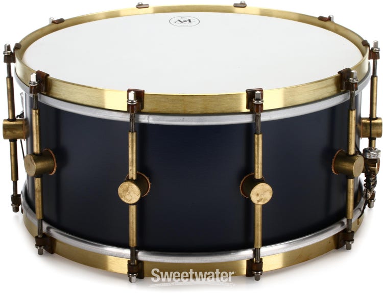 Pearl Philharmonic Concert Snare Drum - Solid Shell Walnut 14x6.5, Rounded  Bearing Edges