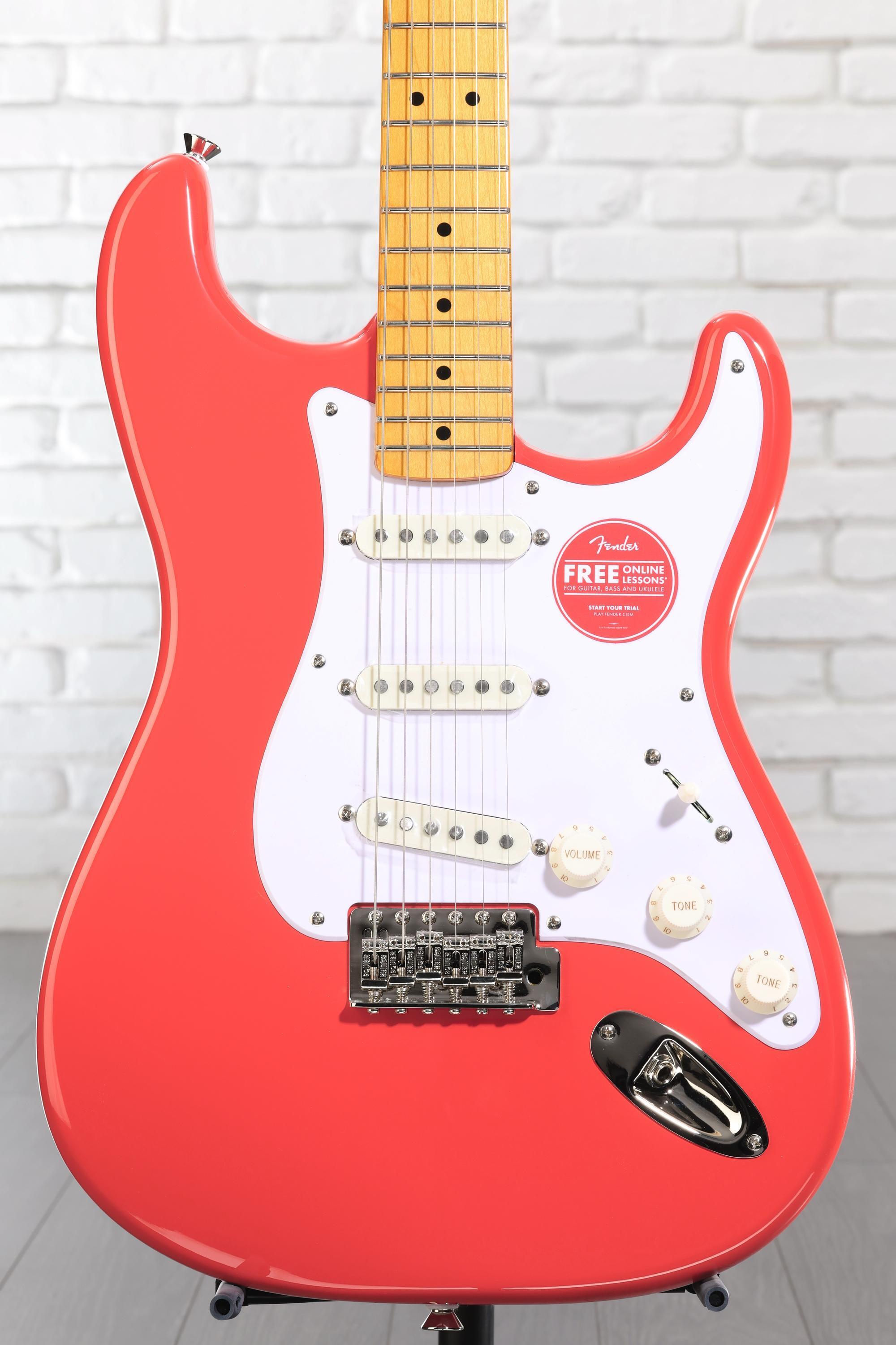 Squier Classic Vibe '50s Stratocaster - Fiesta Red | Sweetwater