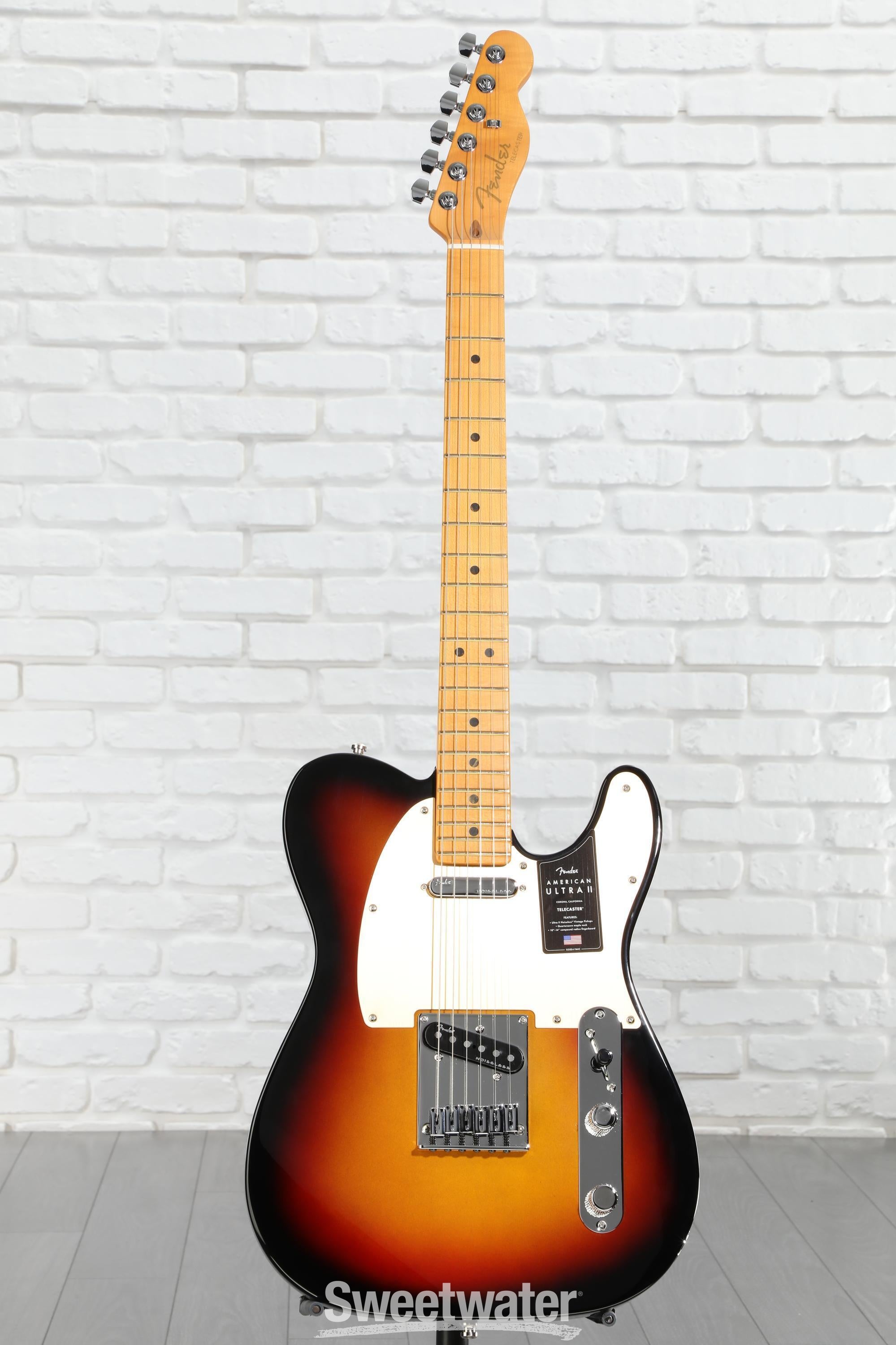 ギター Fender American Ultra II Telecaster Fender American Ultra II Telecaster Electric Guitar - Texas
