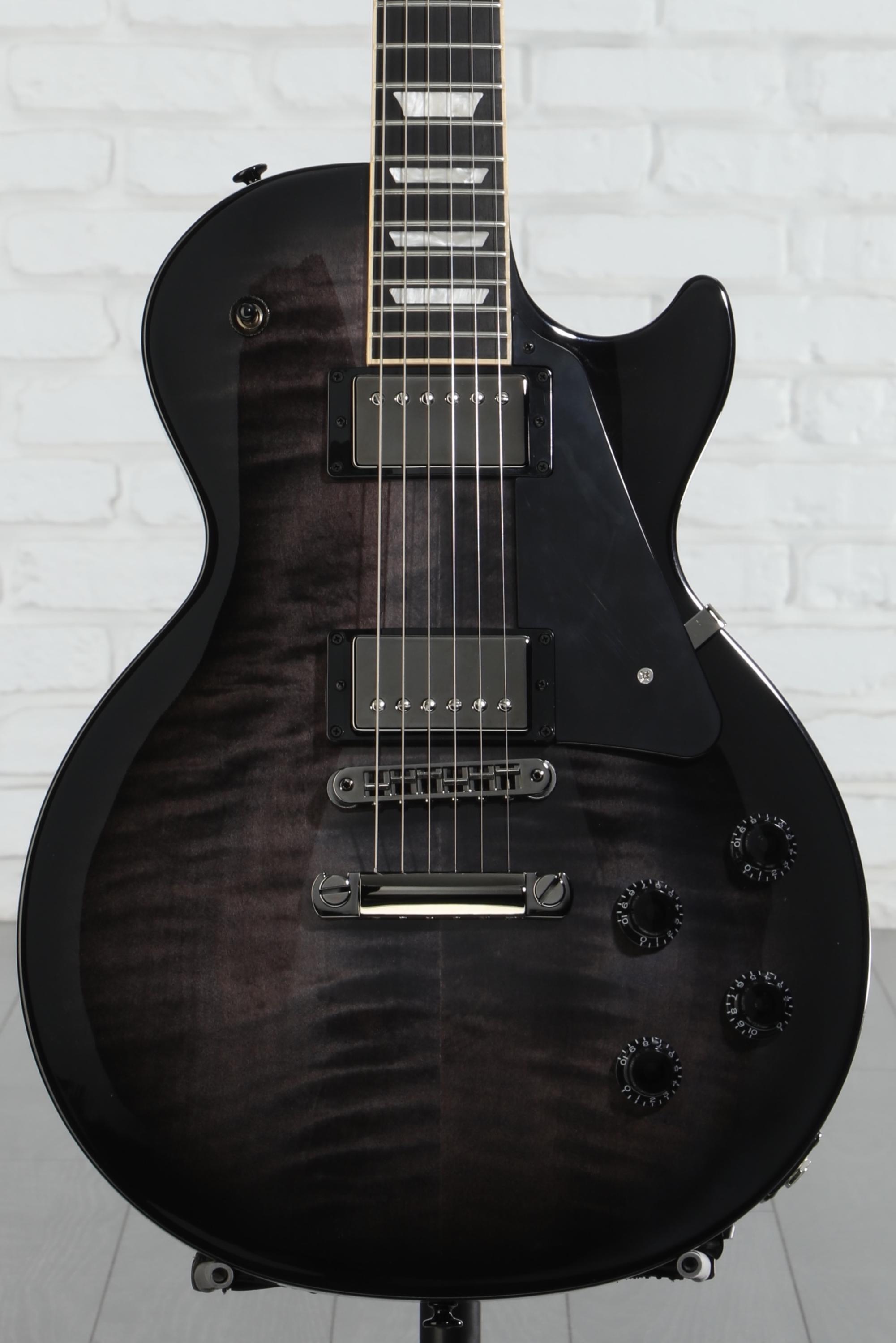 ギター Gibson Les Paul Studio Black Gibson Les Paul Studio Electric Guitar - EbonyAlamo Music