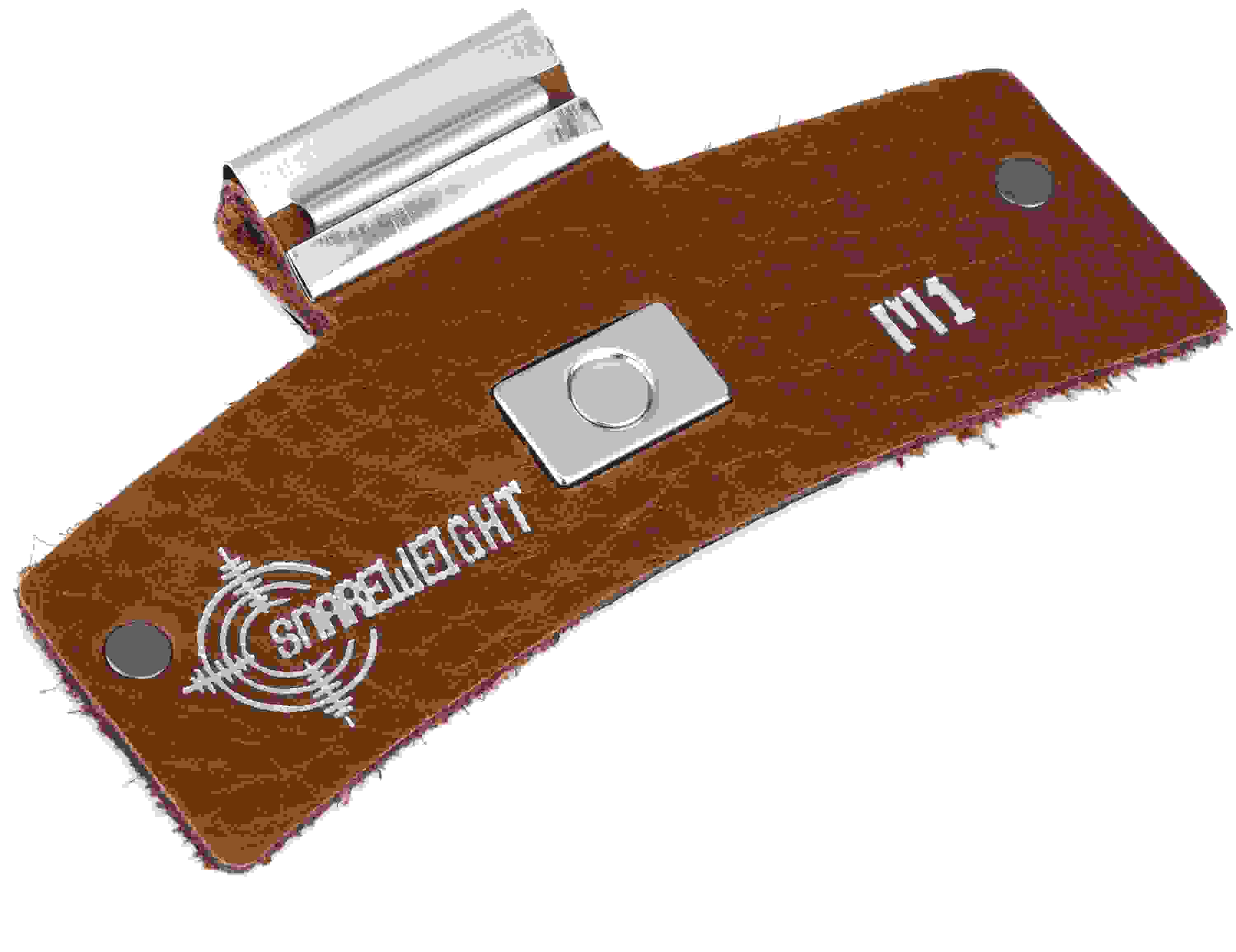 Snareweight M1b Leather Tone Control Dampener - Brown