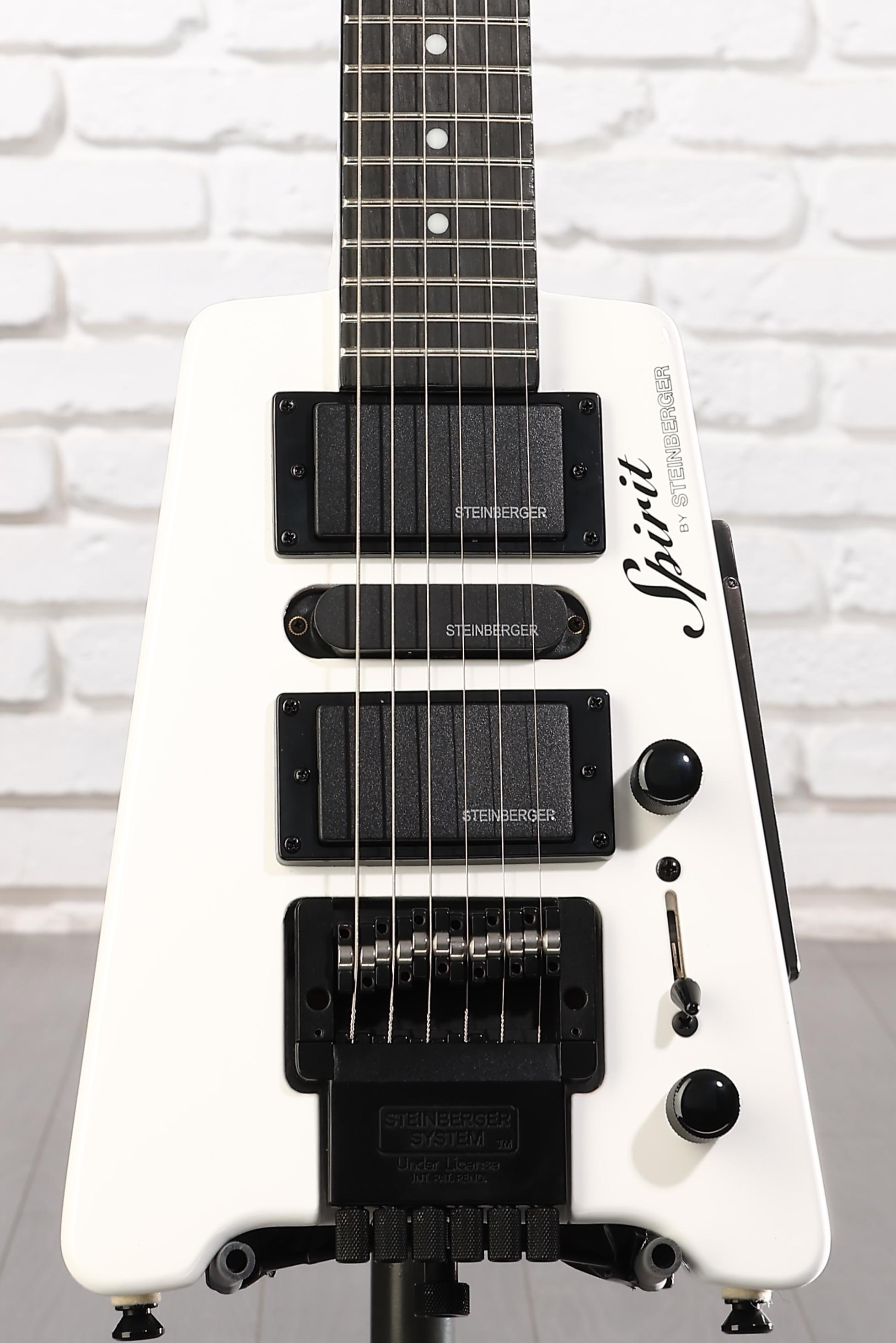 Steinberger Spirit GT-PRO Deluxe Electric Guitar - White | Sweetwater