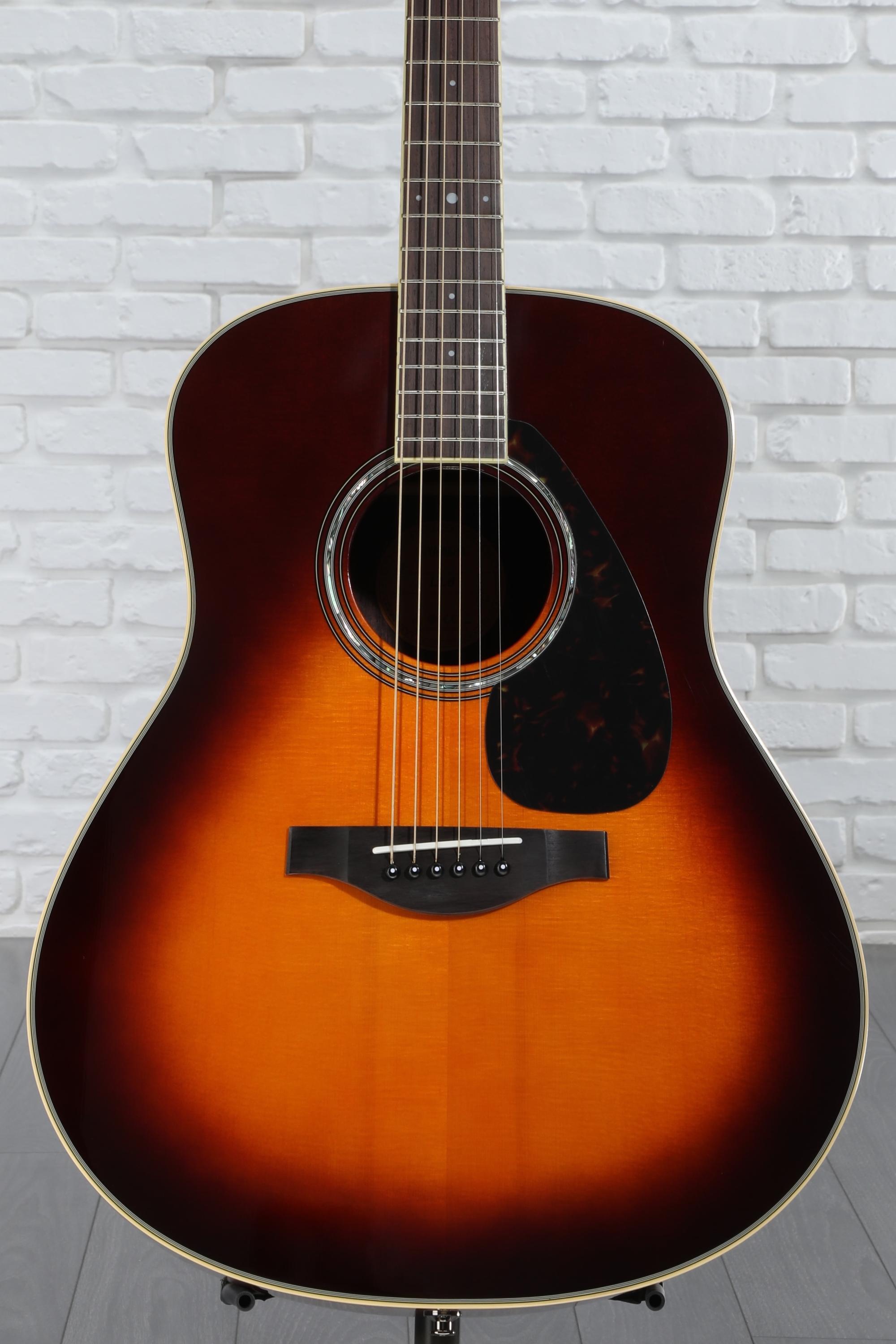Yamaha LL6 ARE Original Jumbo Acoustic Guitar - Brown