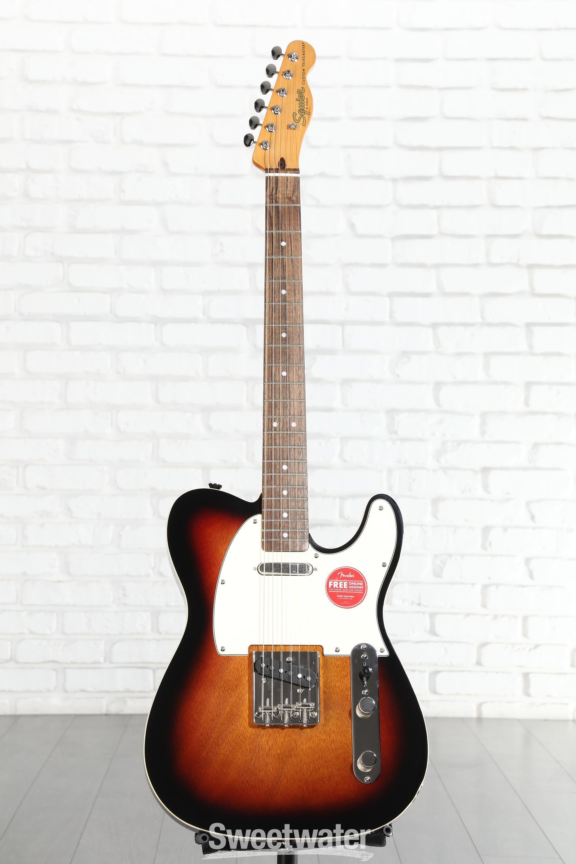 Squier Classic Vibe 60's Telecaster Custom - 3-Tone Sunburst