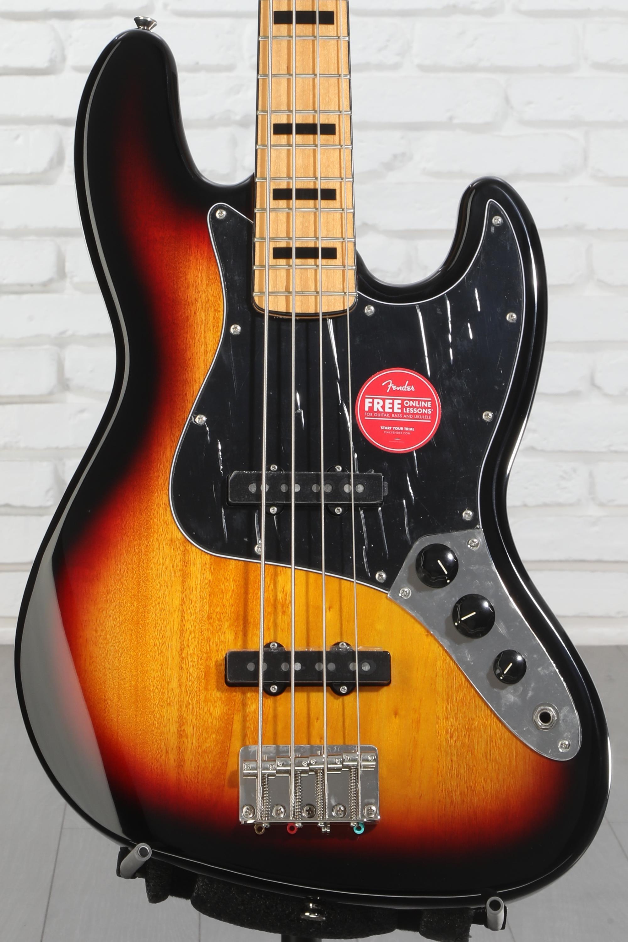 Squier Classic Vibe '70s Jazz Bass - 3-Tone Sunburst