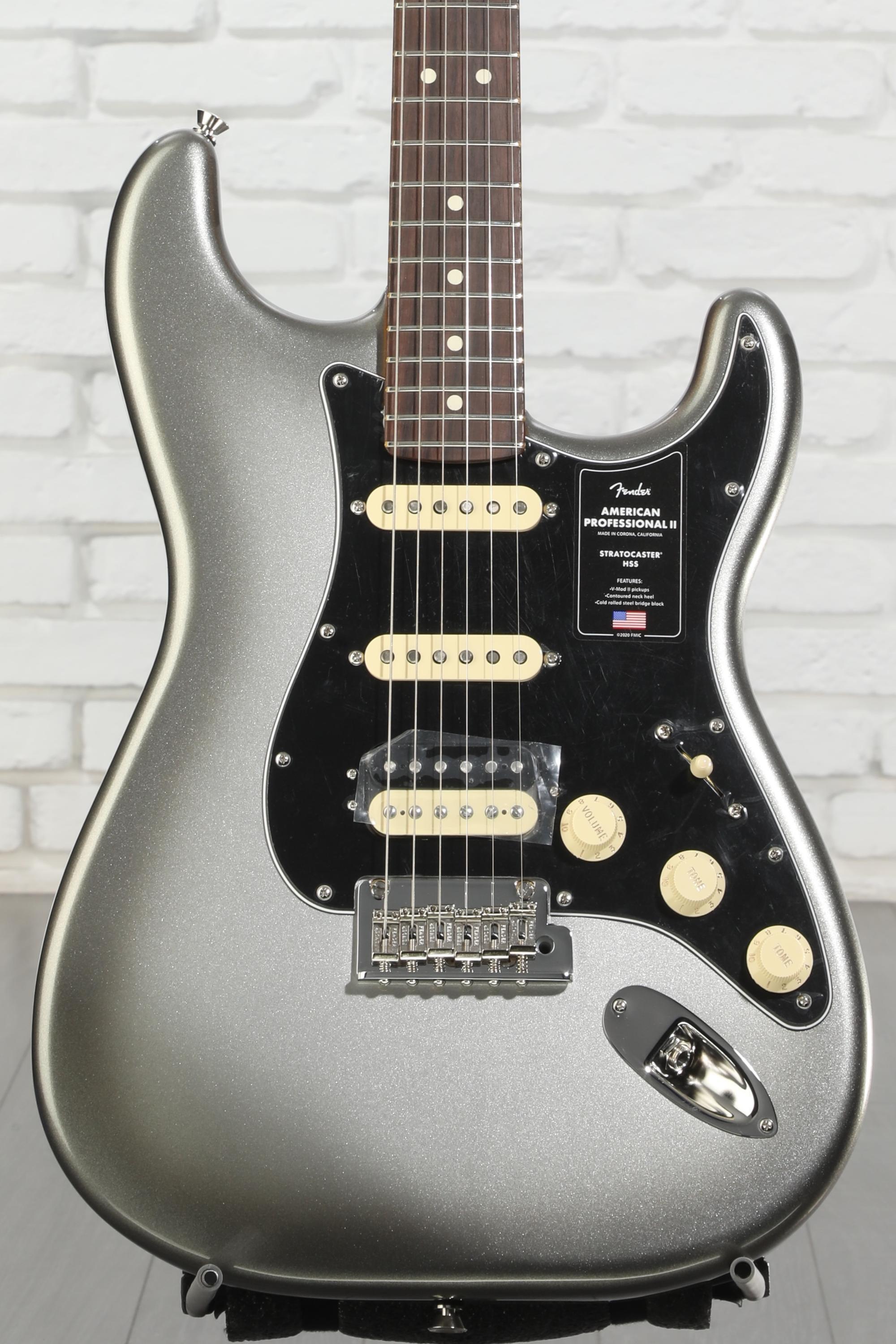 Fender American Professional II Stratocaster HSS - Mercury with