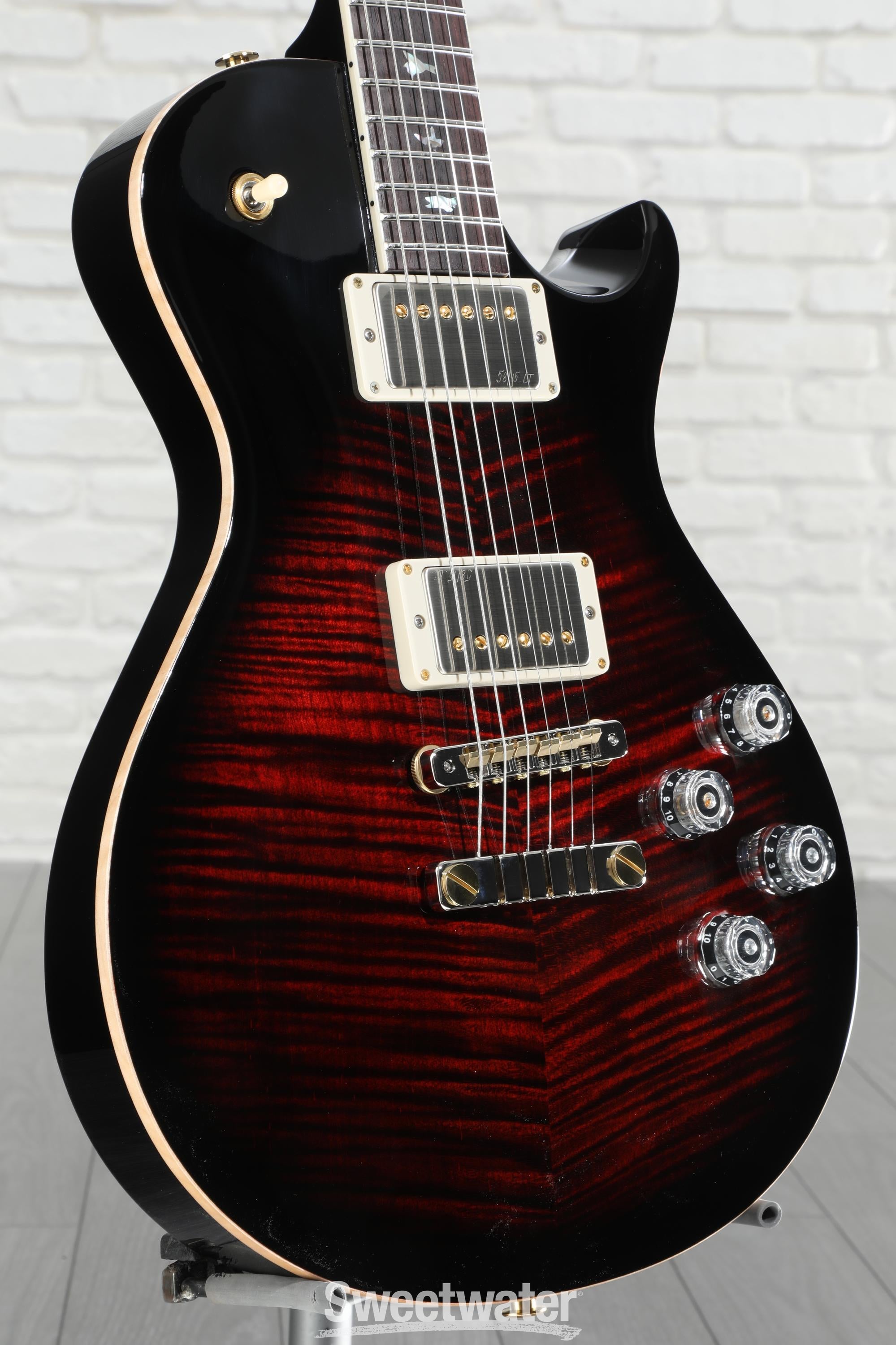 ギター PRS McCarty 594 Singlecut 10TOP PRS McCarty 594 Singlecut 10-Top - Blood Orange | Sweetwater