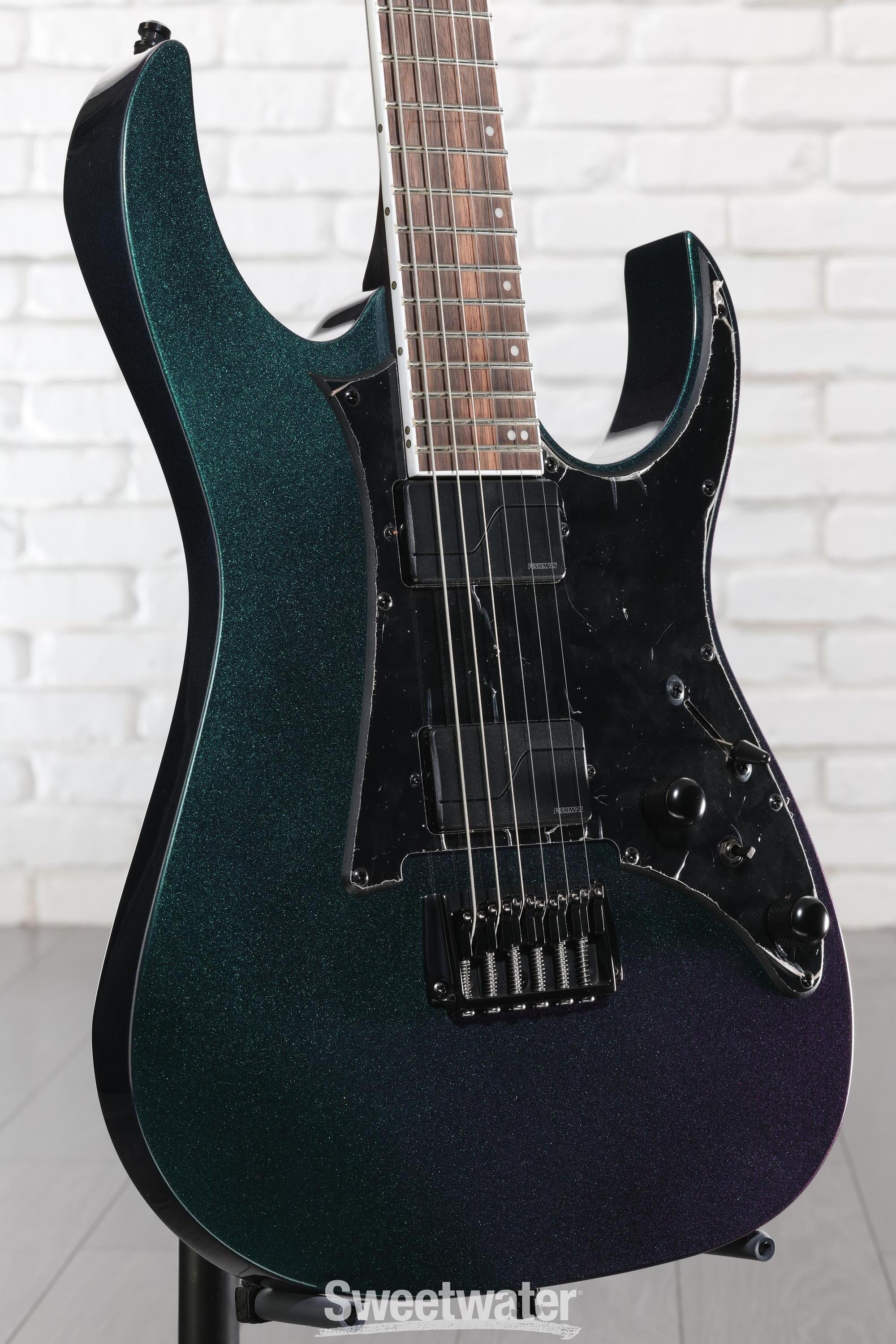 Ibanez Axion Label RG631ALF Electric Guitar - Blue Chameleon