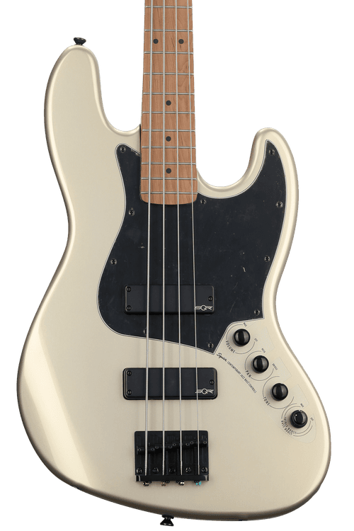 Squier Contemporary Active Jazz Bass HH - Shoreline Gold | Sweetwater