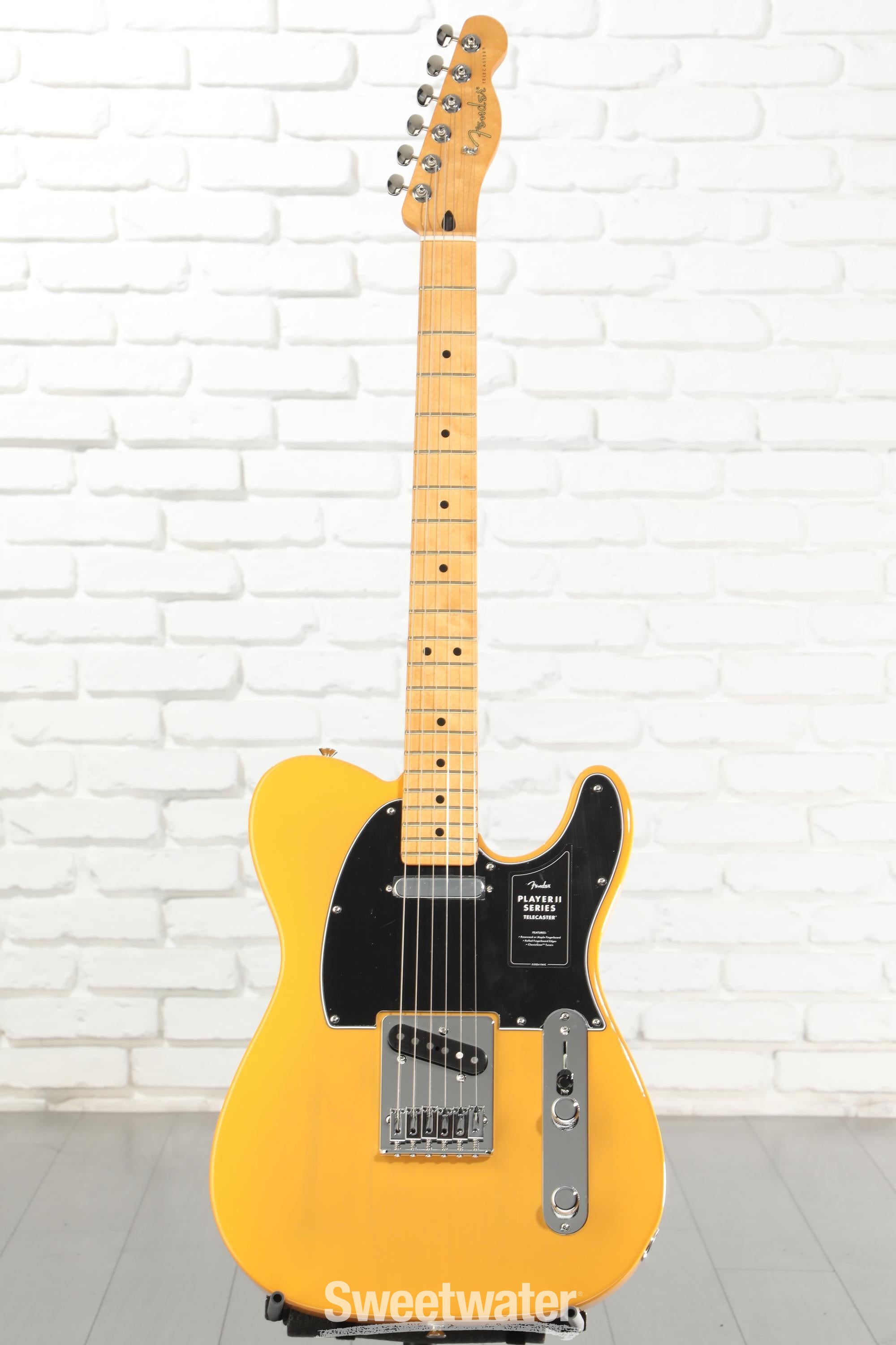 ギター Fender player Telecaster Butterscotch Fender Player Telecaster - Butterscotch Blonde with Maple
