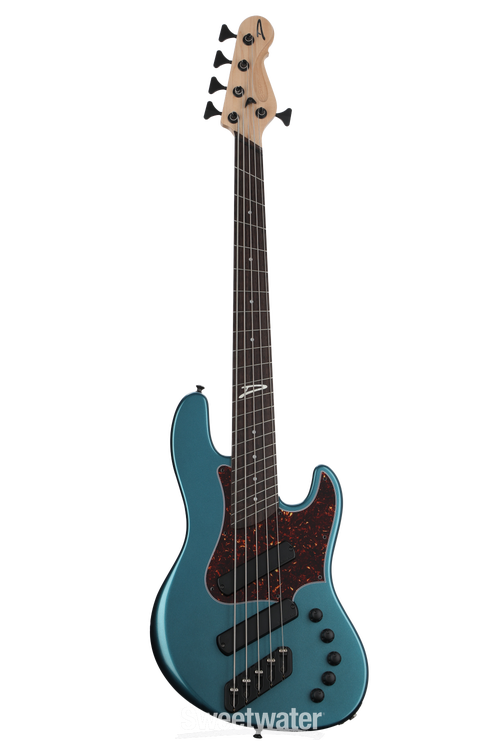 Dingwall Guitars Custom Shop Super J 5-string Bass Guitar - Lake Placid Blue