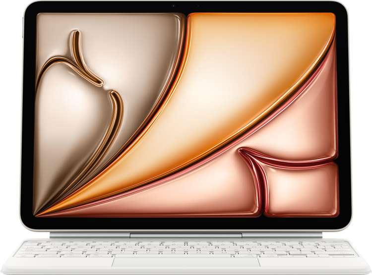 Apple iPad air用Magic Keyboard ホワイト Magic Keyboard for iPad Air 11-inch (M2) - US English