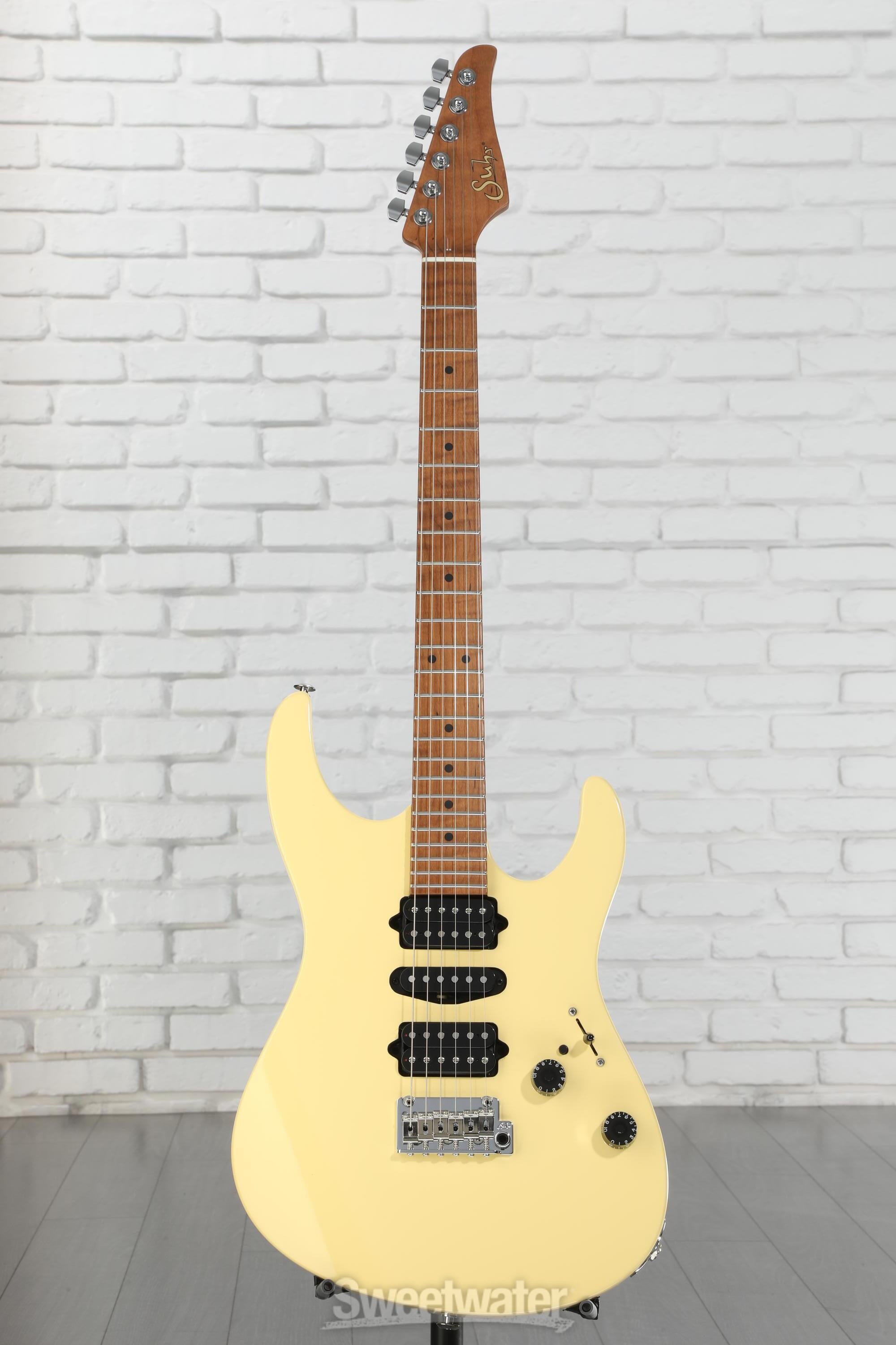Suhr Modern Antique Electric Guitar - Vintage Yellow | Sweetwater